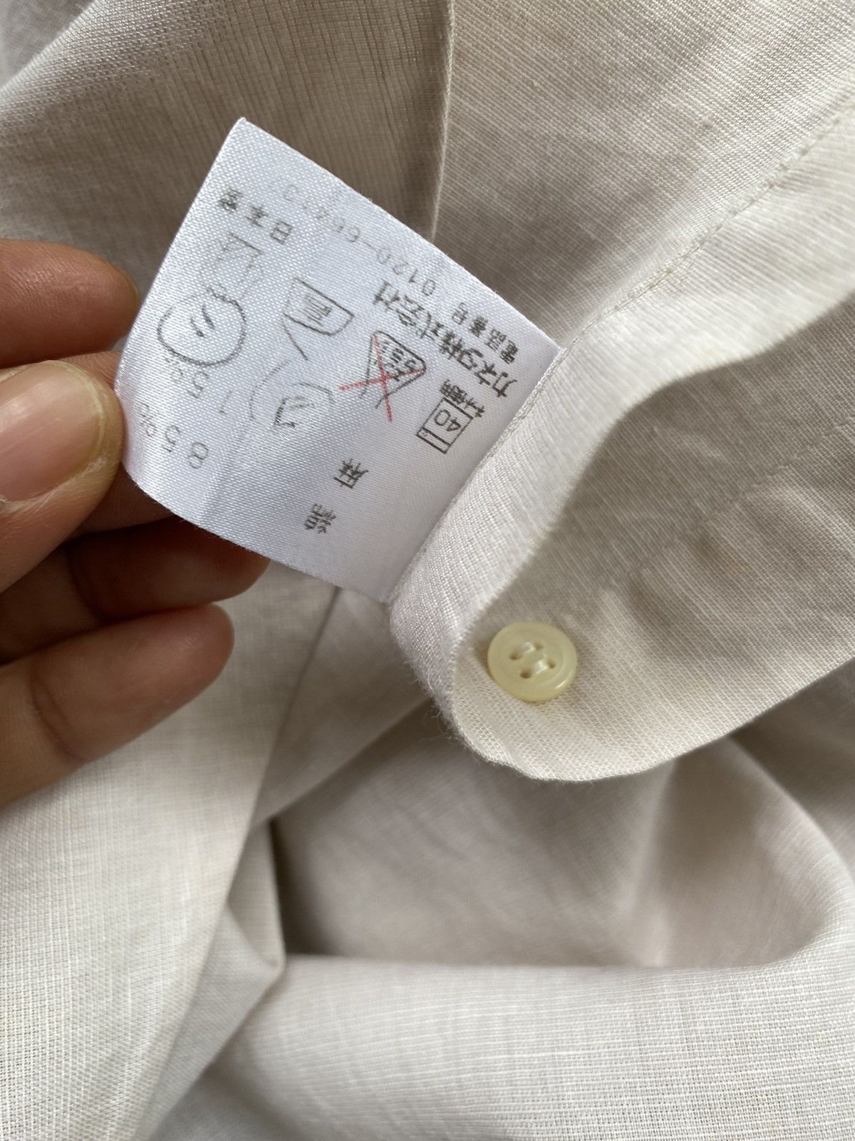 Balenciaga Balenciaga old rose long sleeve shirt Size US L / EU 52-54 / 3 - 9 Thumbnail