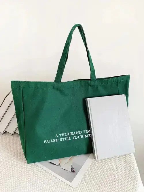 Japanese Brand TOTE BAG VINTAGE JAPANANESE BRAND GREEN Size ONE SIZE - 4 Thumbnail