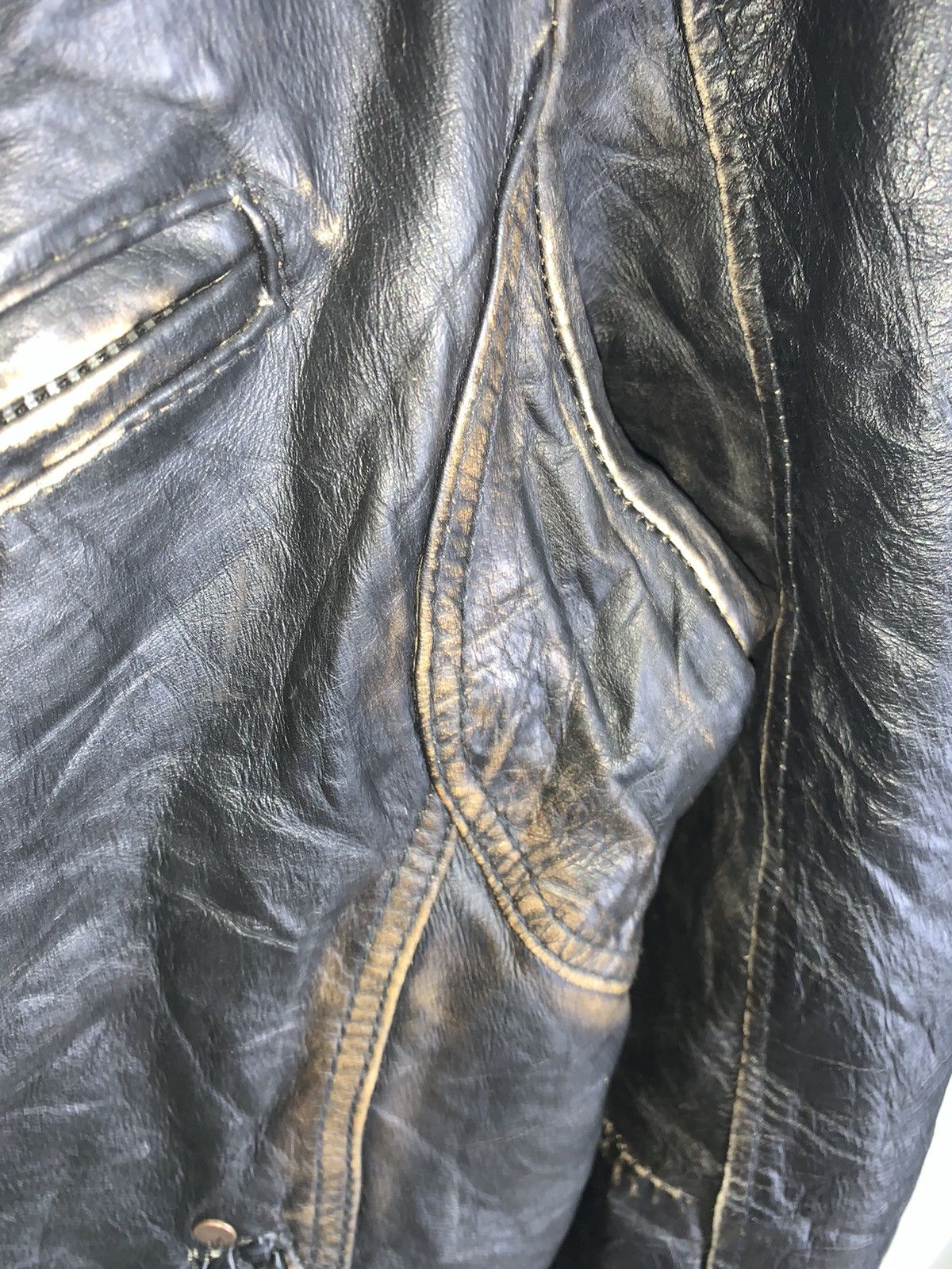 Vintage Trashed Energie Rider jacket 2000’s Size US M / EU 48-50 / 2 - 6 Thumbnail
