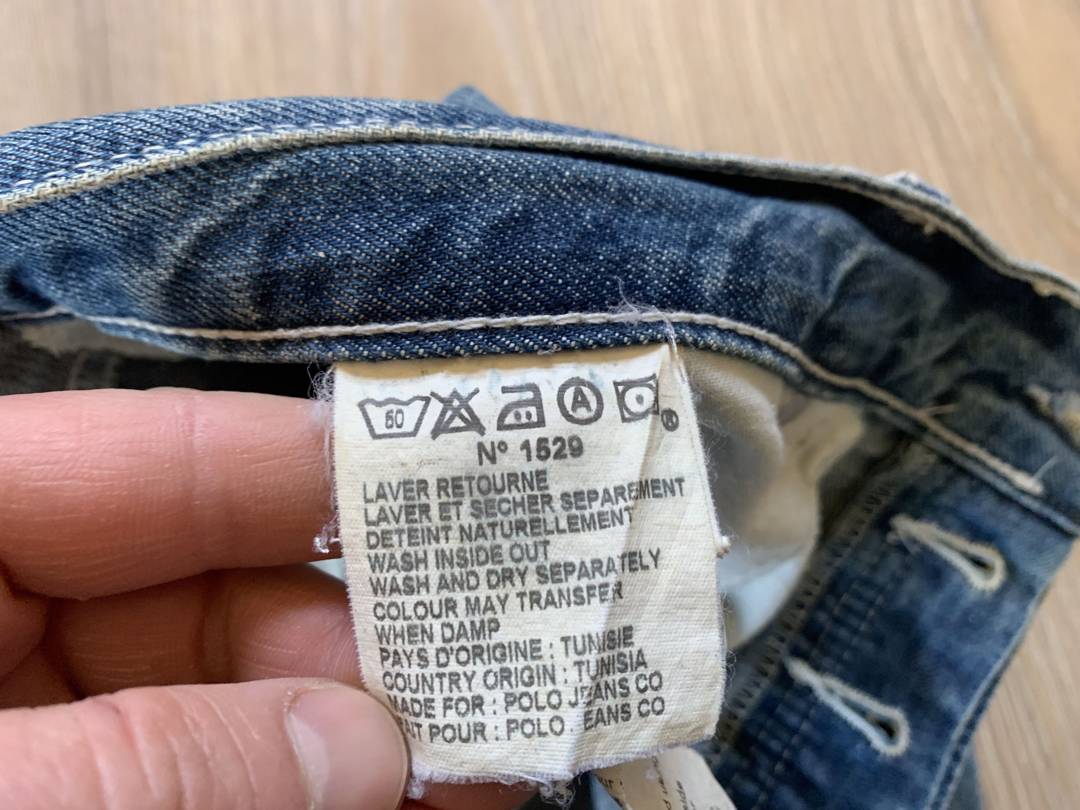 Denime Polo Ralph Lauren Blue Denim Jeans Size US 36 / EU 52 - 12 Thumbnail