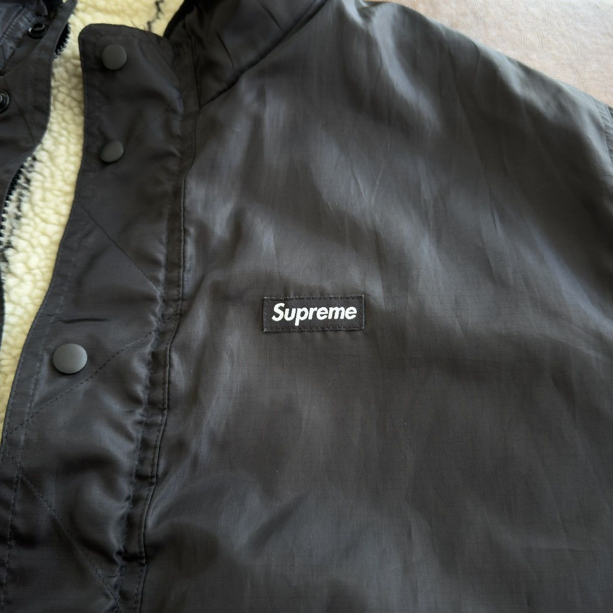 Supreme FW2019 Reversible Bandana Fleece Jacket Size US L / EU 52-54 / 3 - 7 Thumbnail