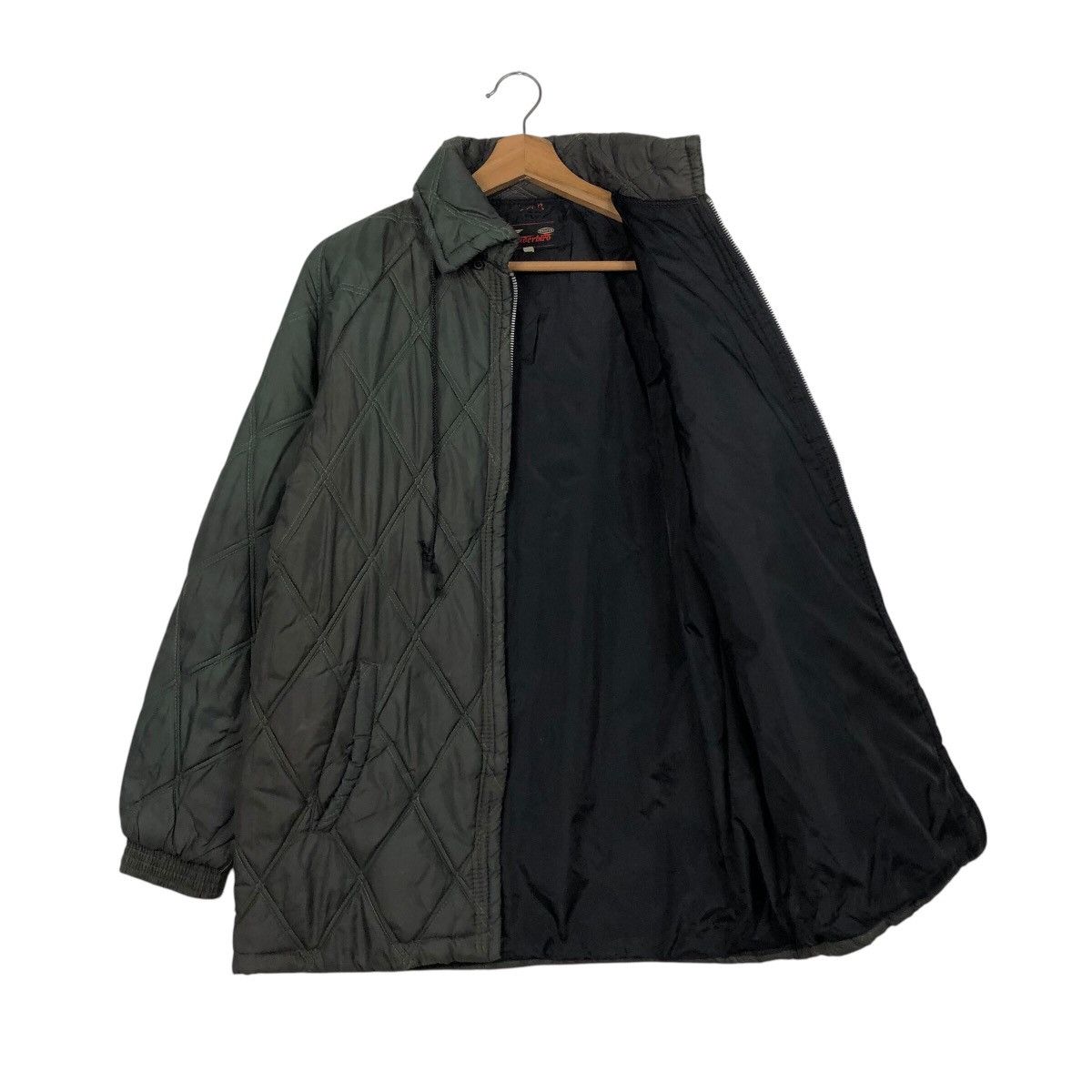 Japanese Brand × Vintage 📌Vintage Racing Bike Jacket Quilted Thunderbird Issey Miyake Size US L / EU 52-54 / 3 - 12 Thumbnail