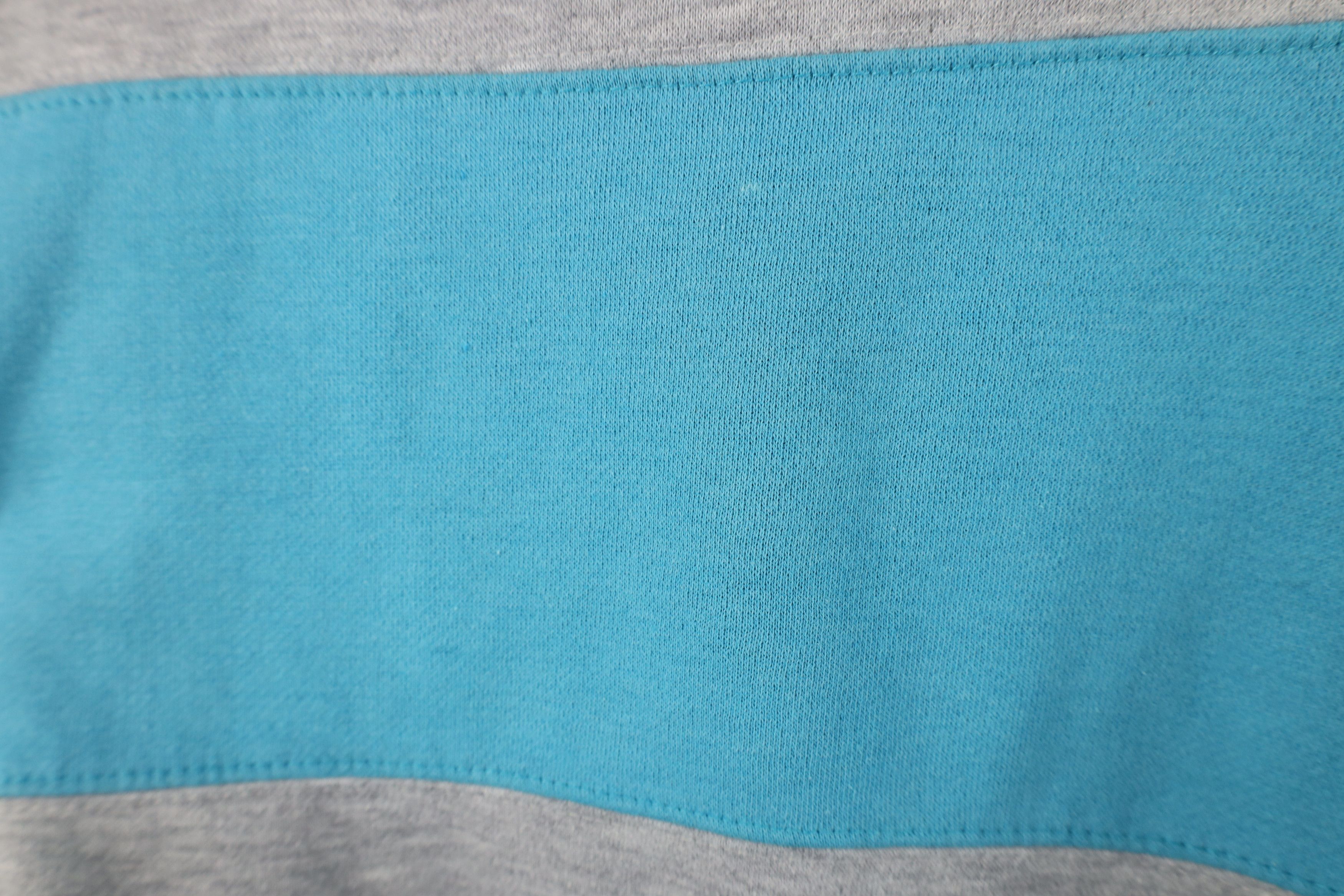 Vintage Vintage 90s Streetwear Block Collared Pullover Sweatshirt Size XL / US 12-14 / IT 48-50 - 12 Thumbnail