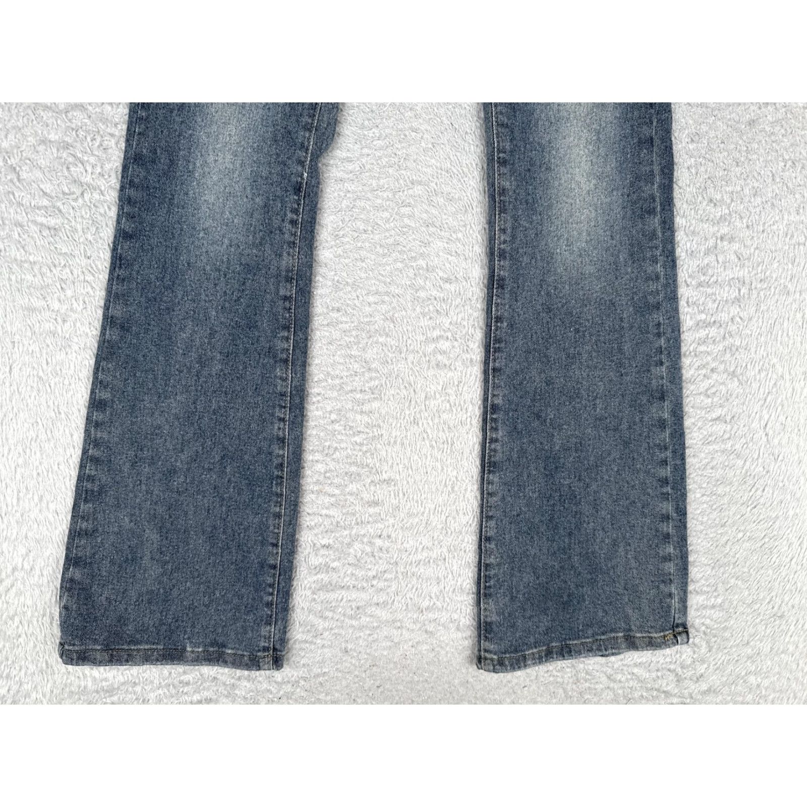 Vintage Rise Supply Co Jeans Juniors 1 Blue High Rise Bootcut Stretch Denim Cotton 30x29 Regular Inseam 31 Vintage No 5-Pocket Womens Bohemian Size 25" / US 0 / IT 36 - 2 Thumbnail