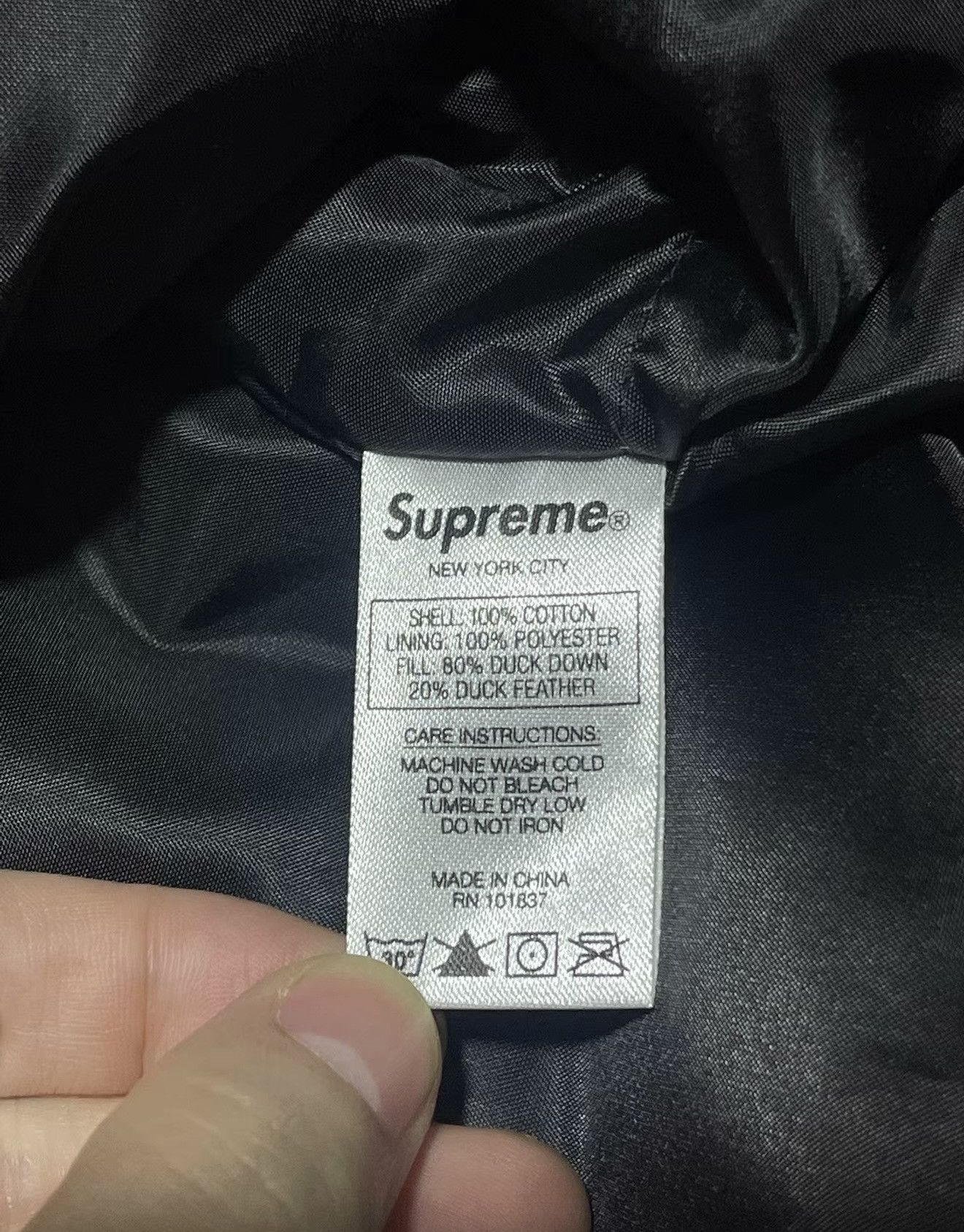 Supreme Supreme casino down nuptse puffy jacket black xl Size US XL / EU 56 / 4 - 4 Thumbnail