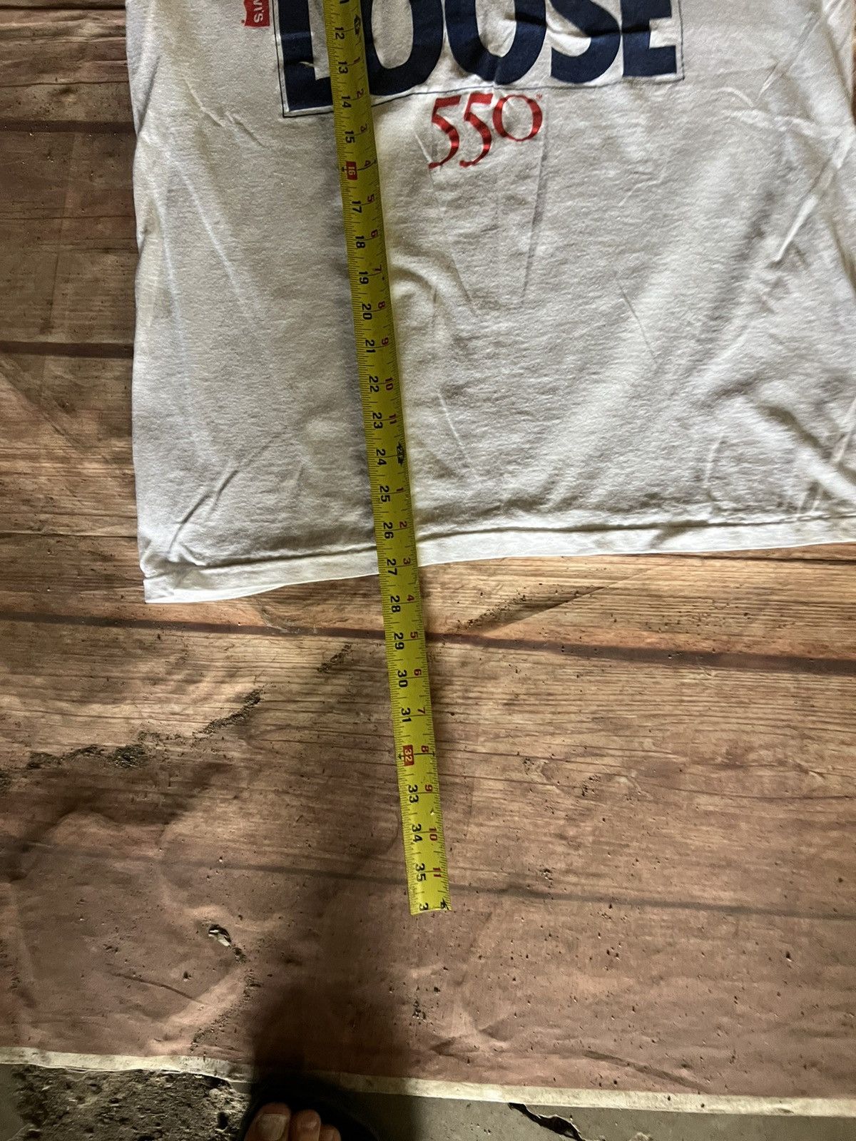Levi's × Vintage Vintage Levi’s 550 Hang Loose Shirt Size US XL / EU 56 / 4 - 6 Thumbnail