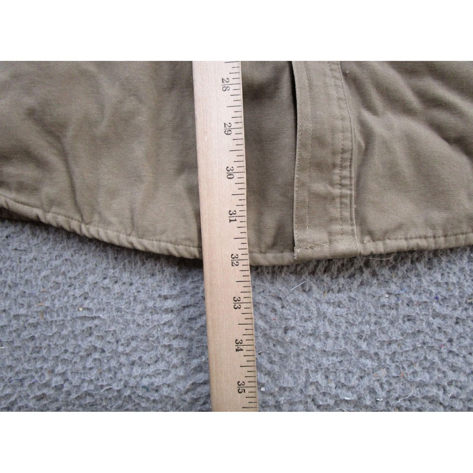 Vintage Guide Series Shacket Mens L Brown Flannel Lined Snap Flap Pocket Shirt Jacket Size US L / EU 52-54 / 3 - 7 Thumbnail