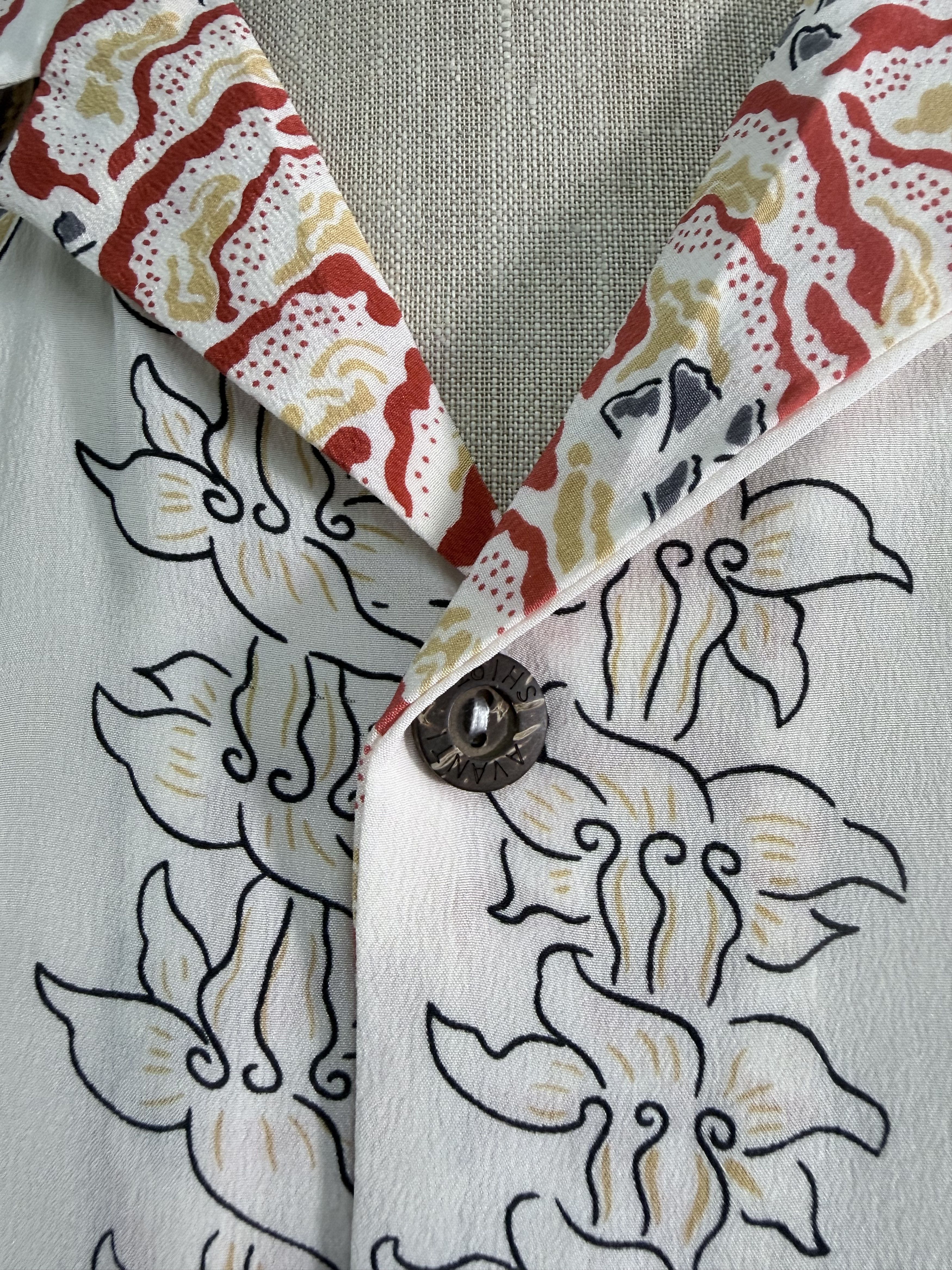 Other Avanti White Hawaiian Shirt Size US M / EU 48-50 / 2 - 4 Thumbnail