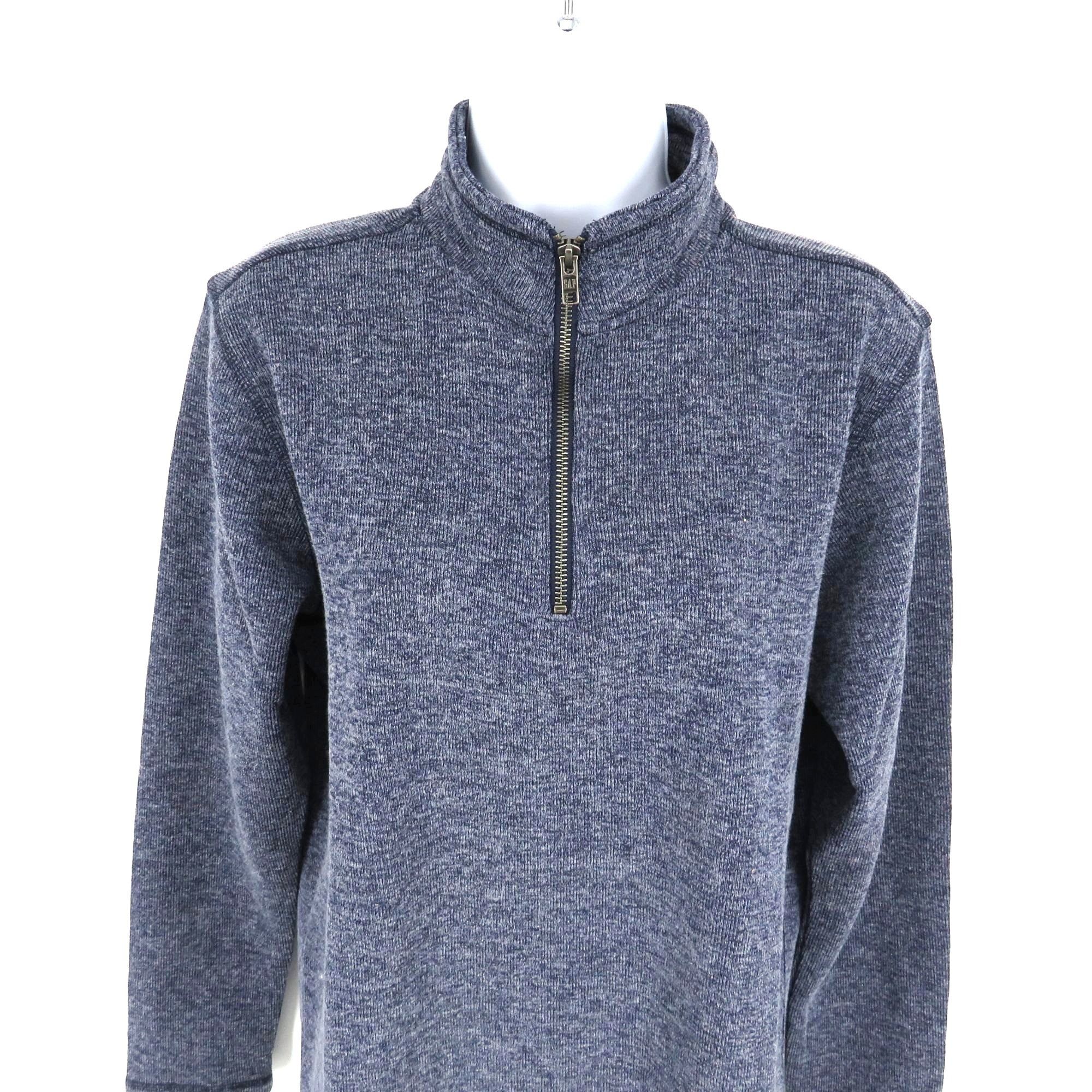 Gap Gap Men's Midnight Blue Half-Zip Pullover Sweater XS Soft & Size US XS / EU 42 / 0 - 4 Thumbnail