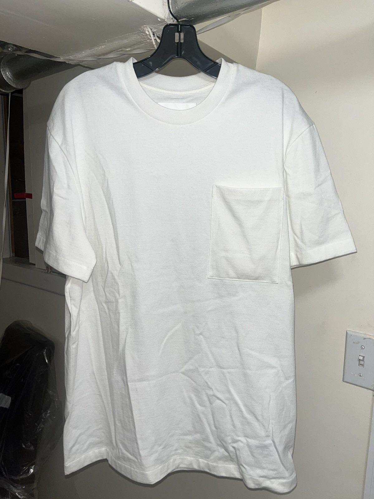 Jil Sander Jil Sander Flag Logo Cotton T-Shirt Sz L Size US L / EU 52-54 / 3 - 1 Thumbnail
