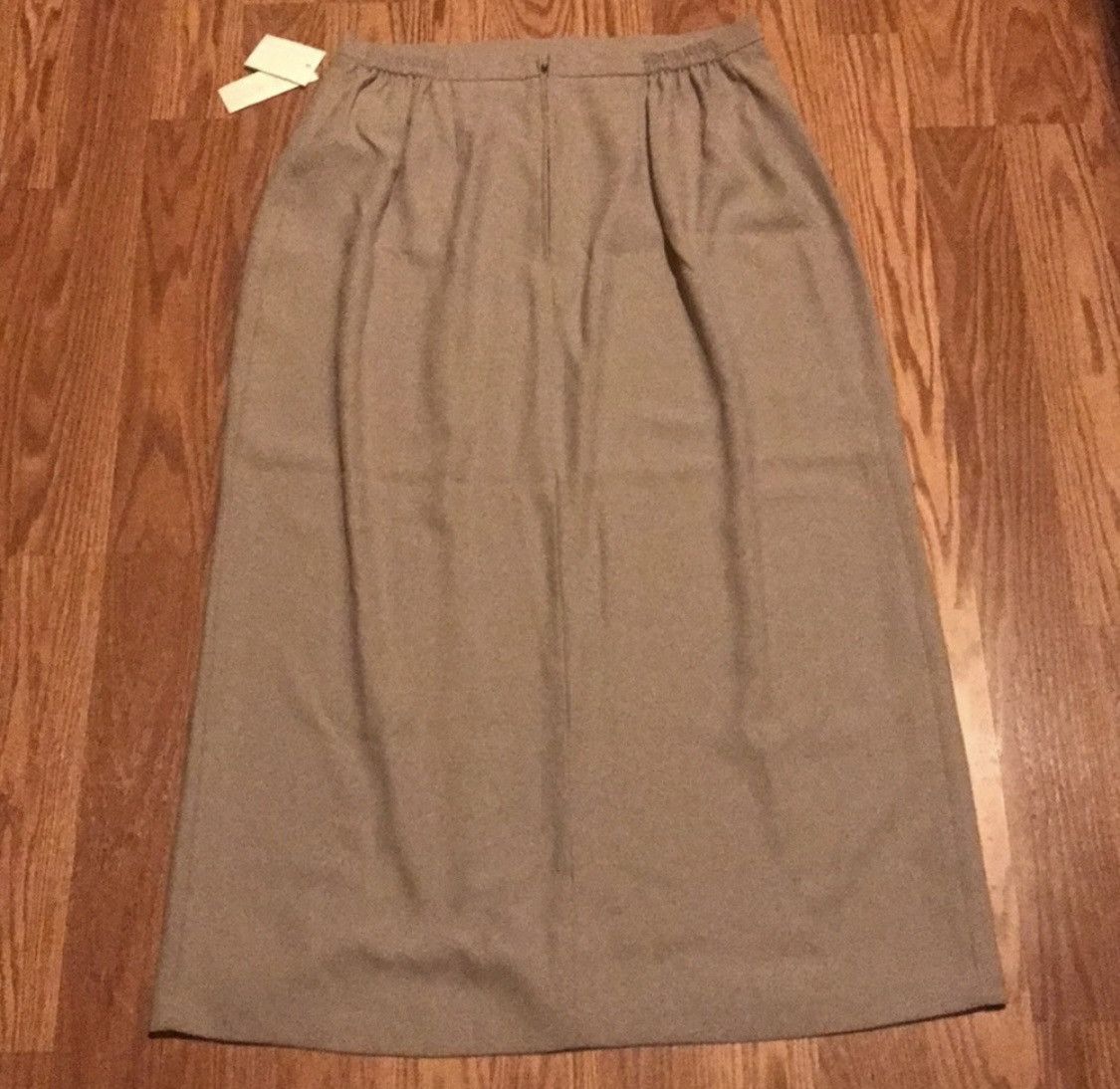 Other LA MODA KHAKI HIGH FRONT SLIT SKIRT SIZE 16 Size 38" / US 16 / IT 52 - 4 Thumbnail