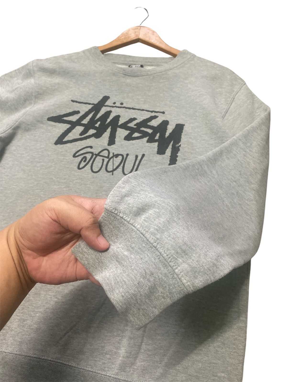 Stussy × Vintage 💸BINDING OFFER💸VINTAGE STUSSY SEOUL SWEATSHIRT TEE💥 Size US M / EU 48-50 / 2 - 9 Thumbnail