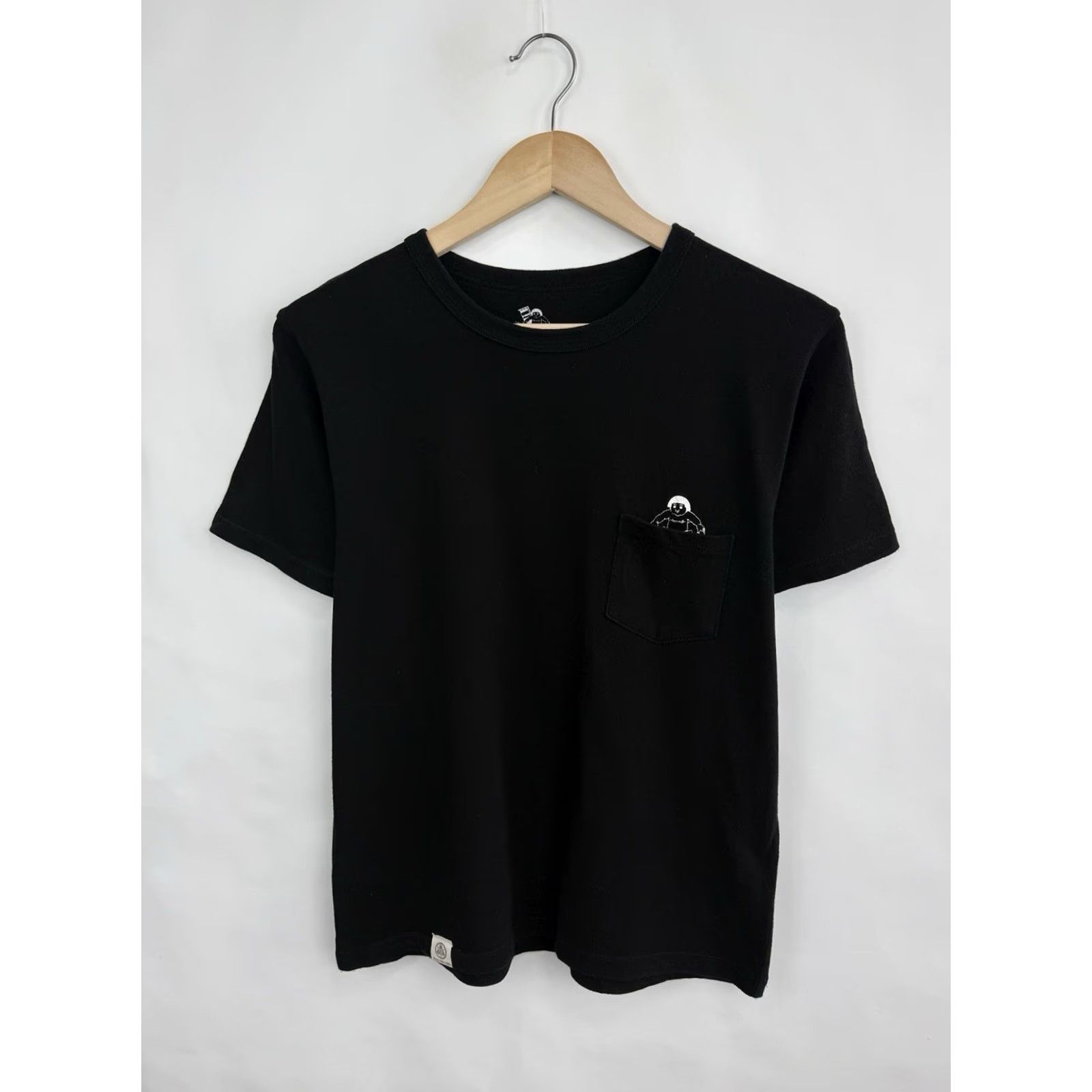 Vintage Y2K Momotaro Jeans Pocket T-Shirt Made in Japan Rare Retro Black S Mens Shirts Size US S / EU 44-46 / 1 - 3 Thumbnail