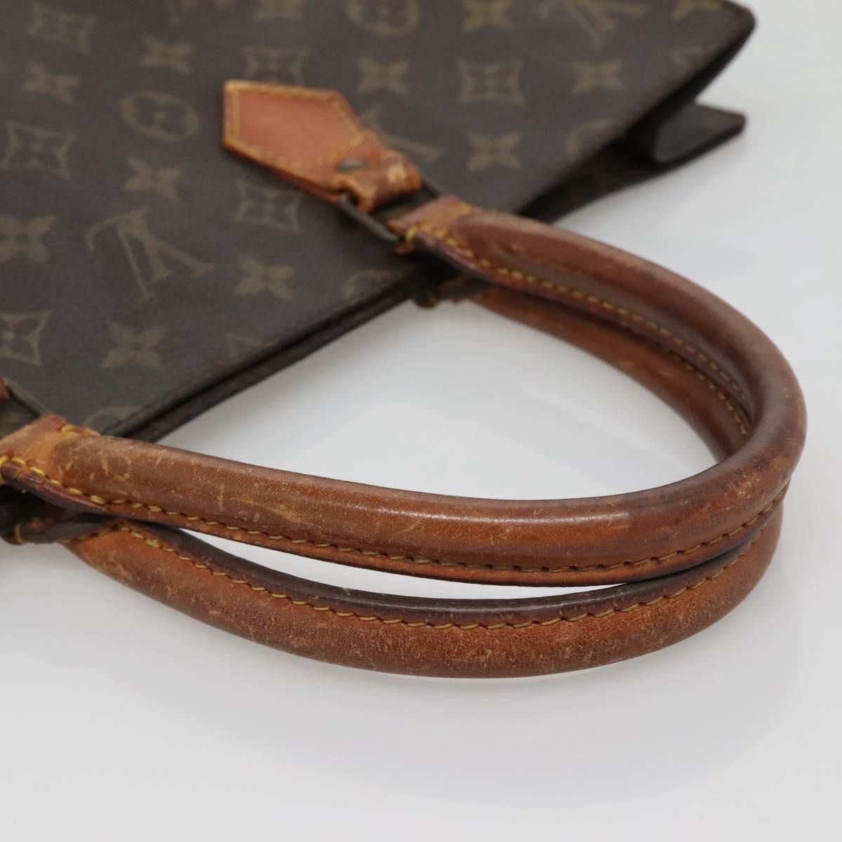 Louis Vuitton LOUIS VUITTON Monogram Sac Plat Hand Bag M51140 Size ONE SIZE - 7 Thumbnail