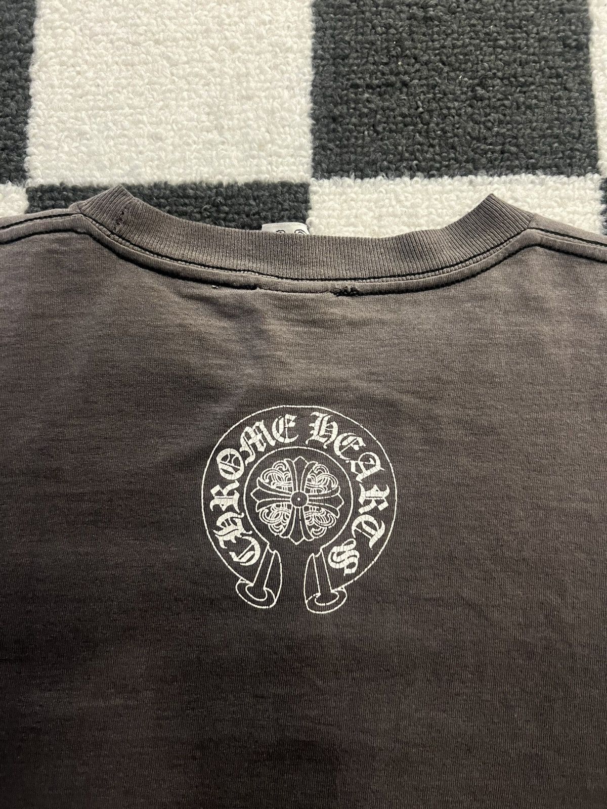 Chrome Hearts × Vintage Vintage Chrome Hearts Floral Faded Longsleeve Size US M / EU 48-50 / 2 - 9 Thumbnail