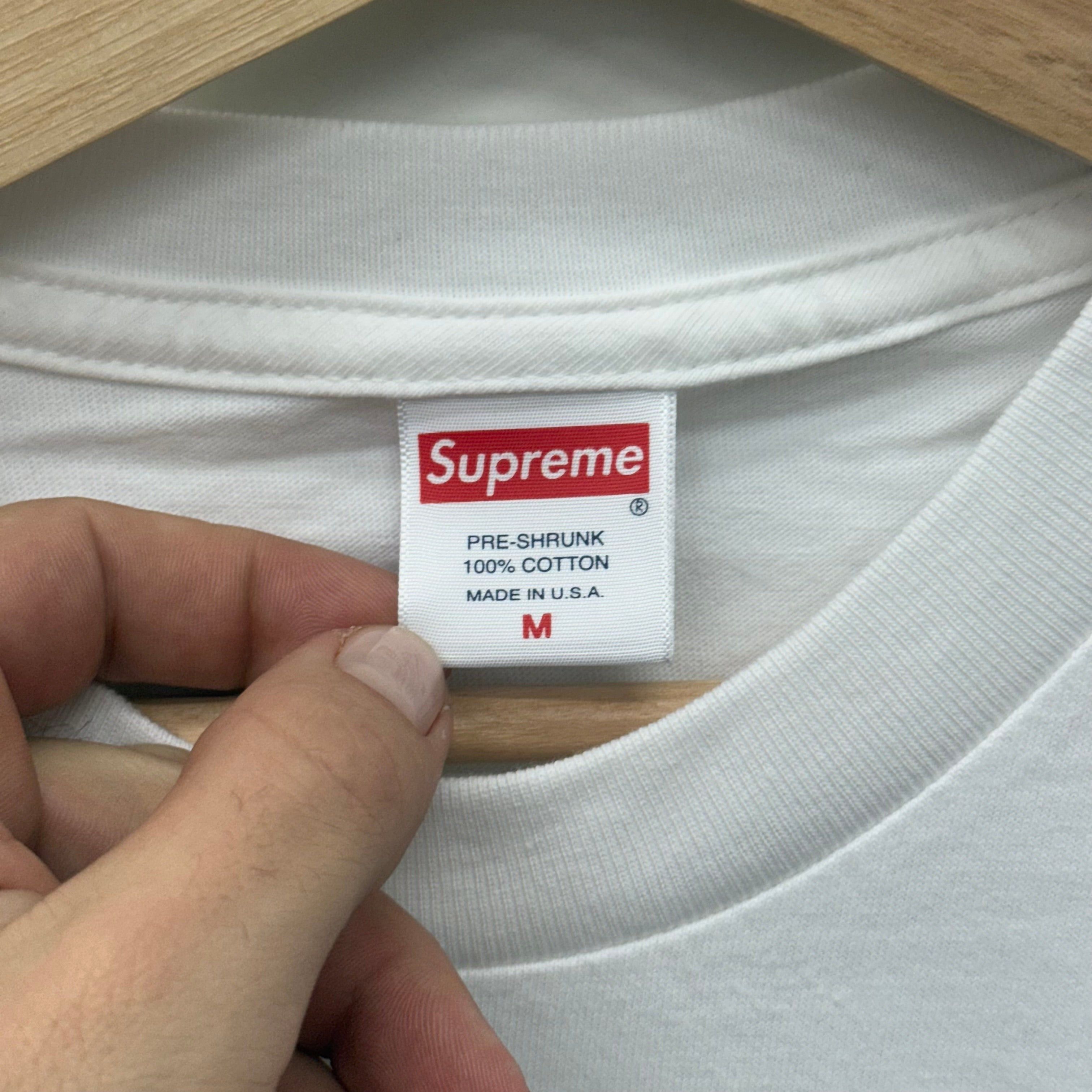 Supreme Supreme Not Sorry T-Shirt White - Size M Size US M / EU 48-50 / 2 - 4 Thumbnail