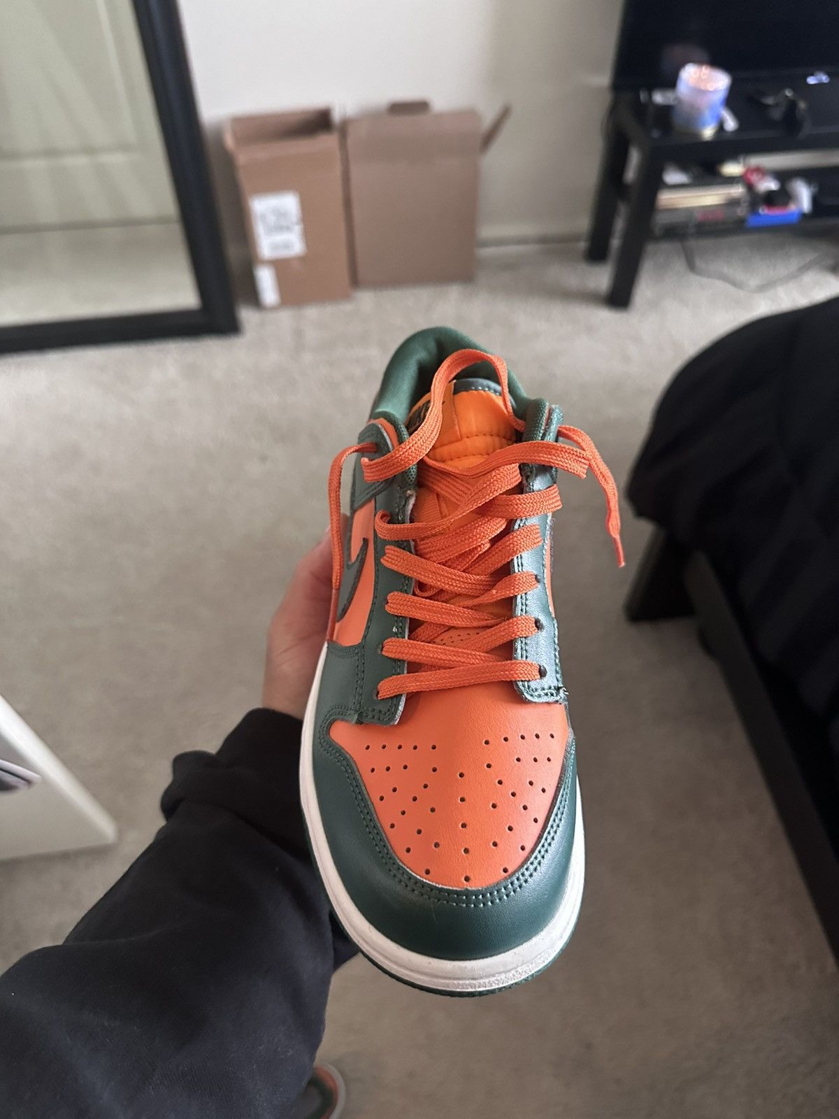 Nike Dolphins Dunk Low Size US 8 / EU 41 - 8 Thumbnail