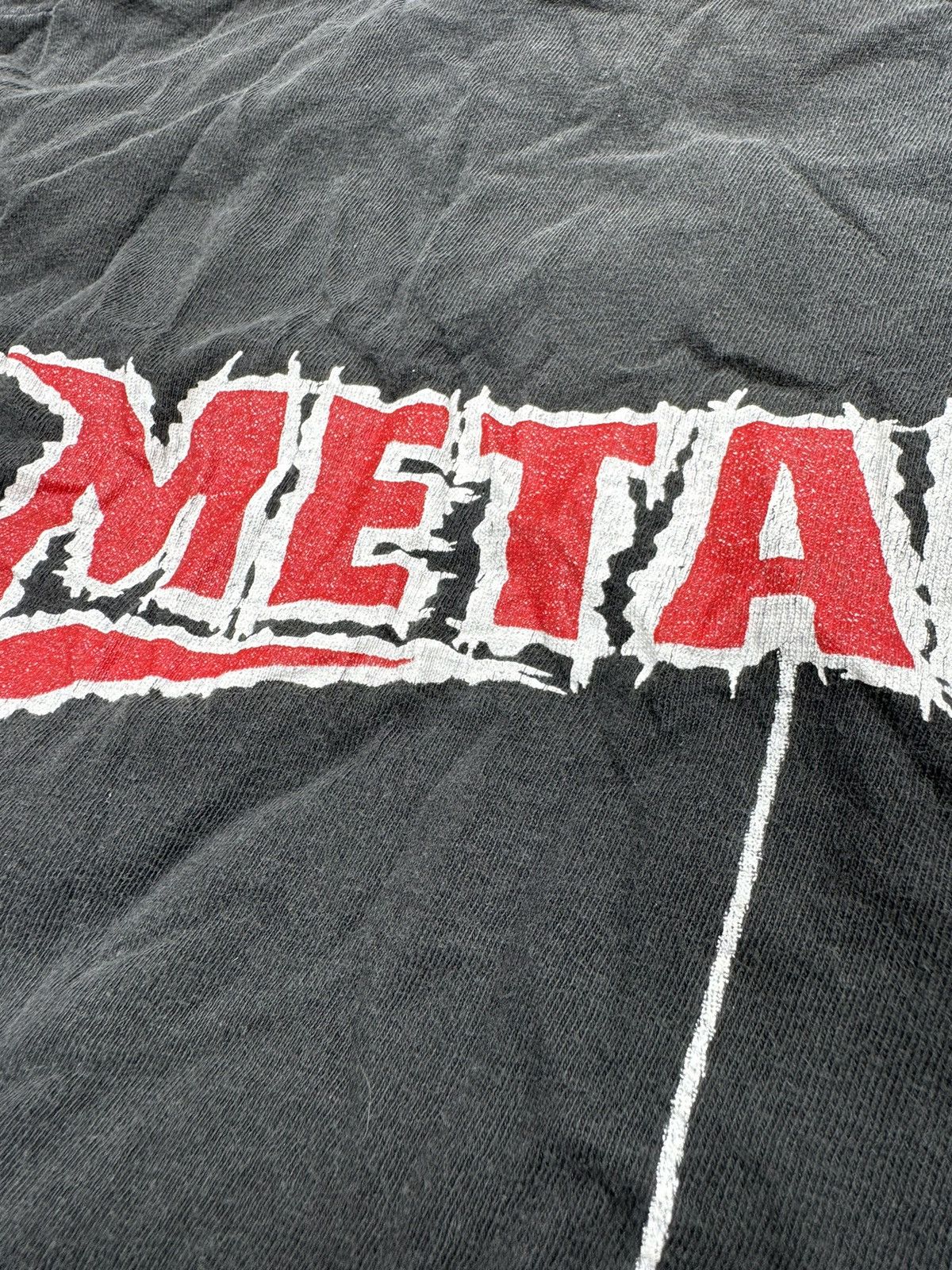 Band Tees × Metallica × Vintage RARE METALLICA Y2K VINTAGE BAND 90s TSHIRT TEE GRUNGE ROCK Size US S / EU 44-46 / 1 - 19 Thumbnail