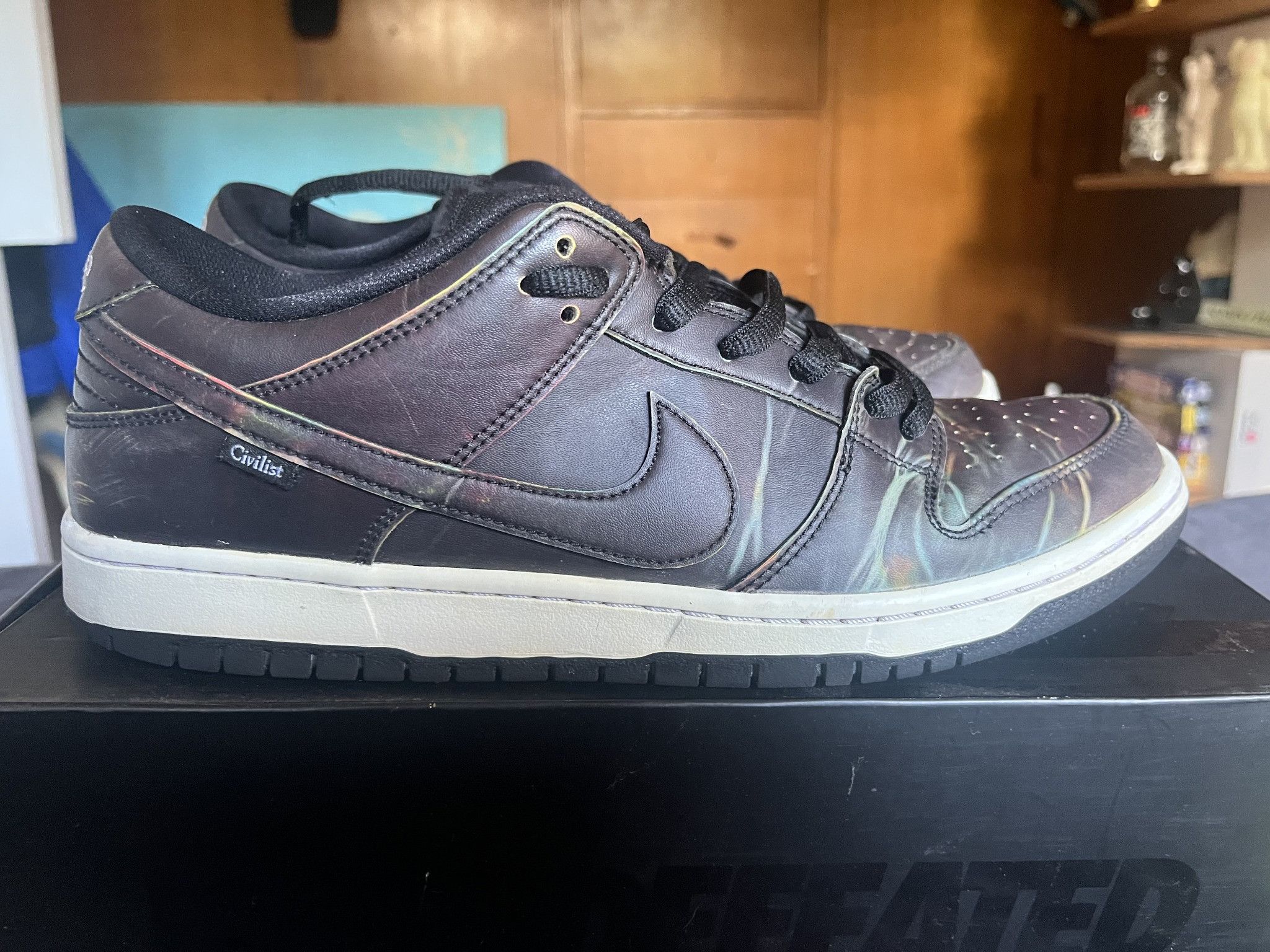 Nike Nike SB Dunk Low Pro 'Civilist' Size US 10.5 / EU 43-44 - 7 Thumbnail