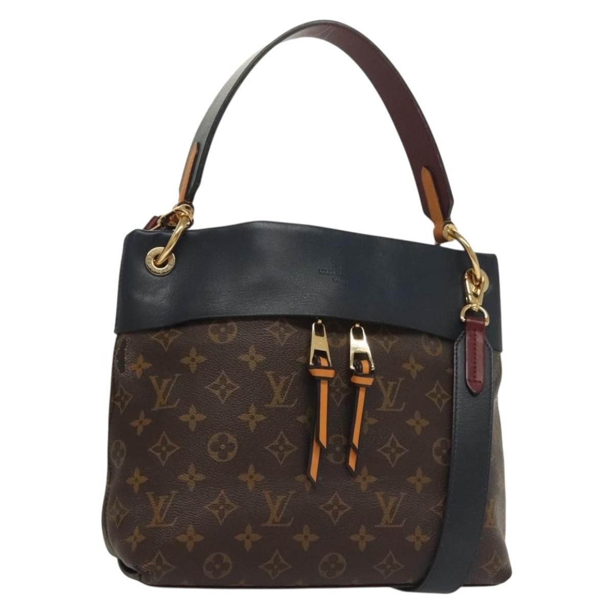 Louis Vuitton LOUIS VUITTON Monogram Tuile Reevess Shoulder Bag M43441 Size ONE SIZE - 1 Thumbnail