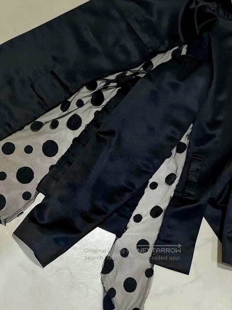 Comme des Garcons Comme Des Garcons Black vintage polka dot design top Size XS / US 0-2 / IT 36-38 - 7 Thumbnail