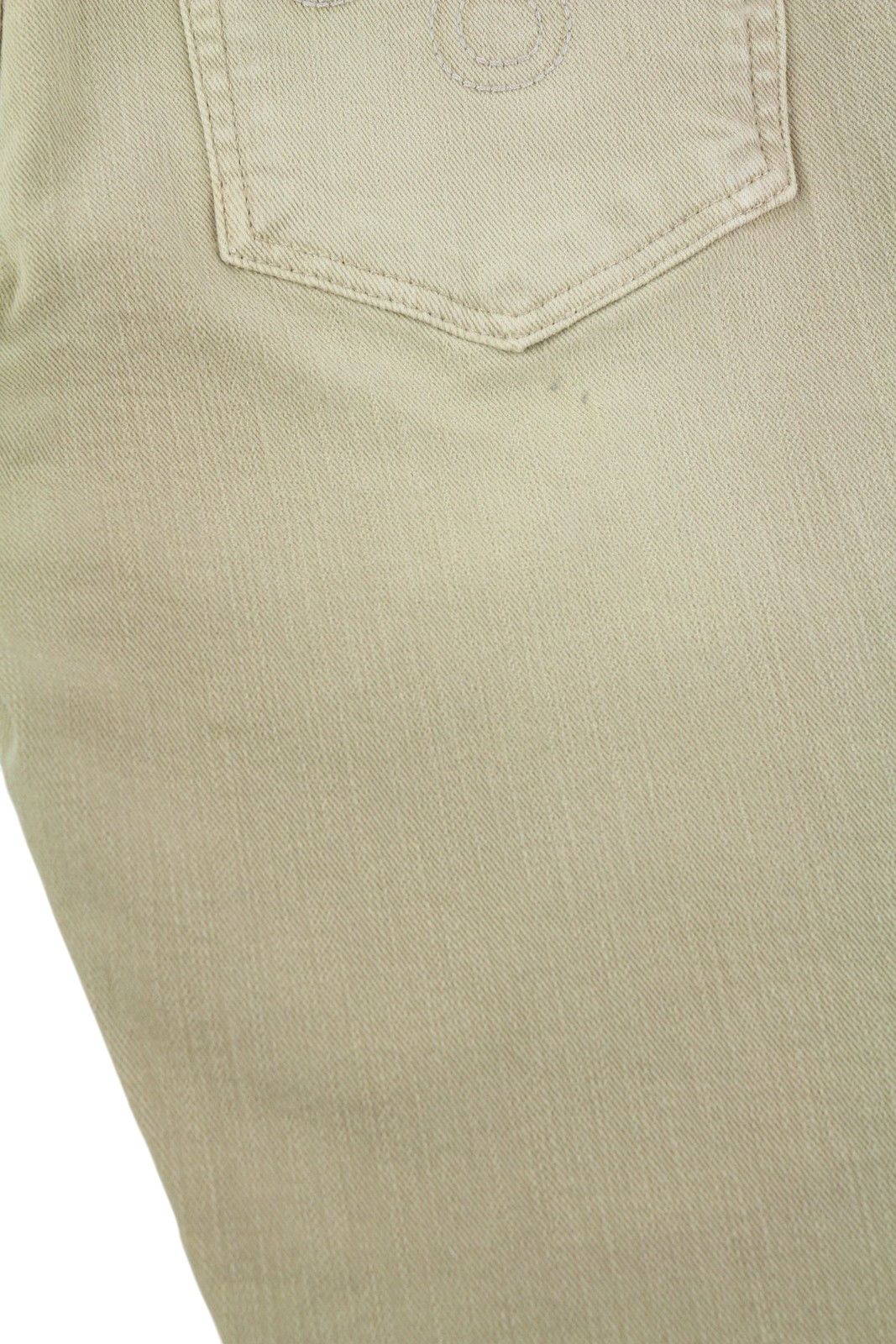 R13 BOY STRAIGHT 28 Khaki Stretch Cropped Light Denim 86305 Size 28" / US 6 / IT 42 - 12 Thumbnail