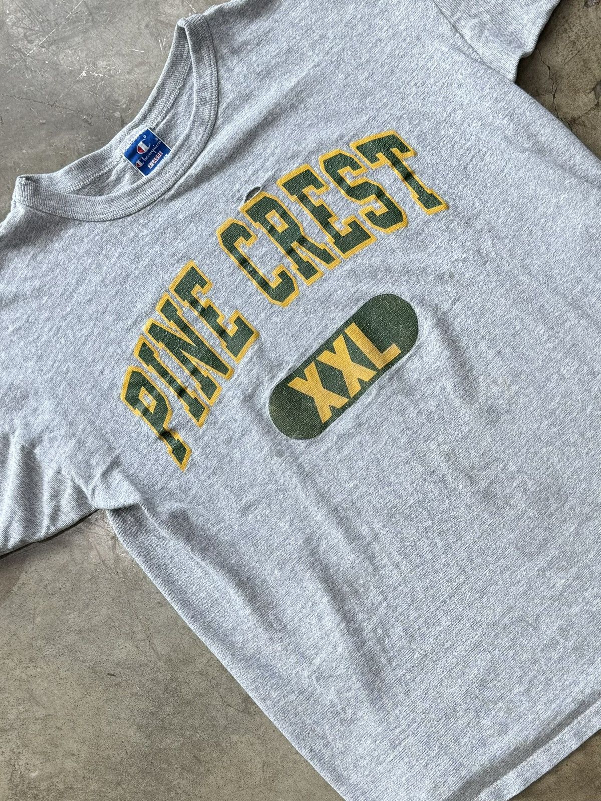 Champion × Vintage Vintage USA tag Champion Pine Crest XXL Tee Sz. XL Size US XL / EU 56 / 4 - 1 Thumbnail
