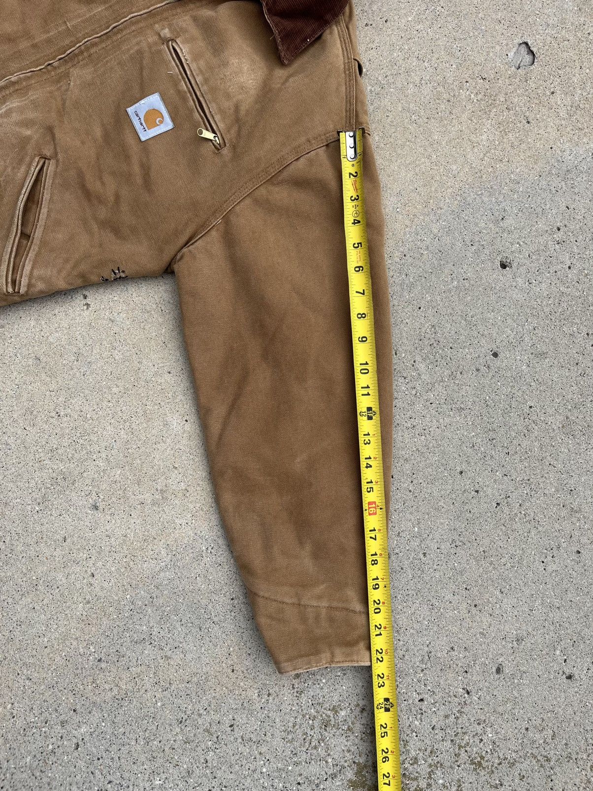 Carhartt Vintage Carhartt Detroit Jacket Quilt Lined Union Made USA Size US S / EU 44-46 / 1 - 12 Thumbnail