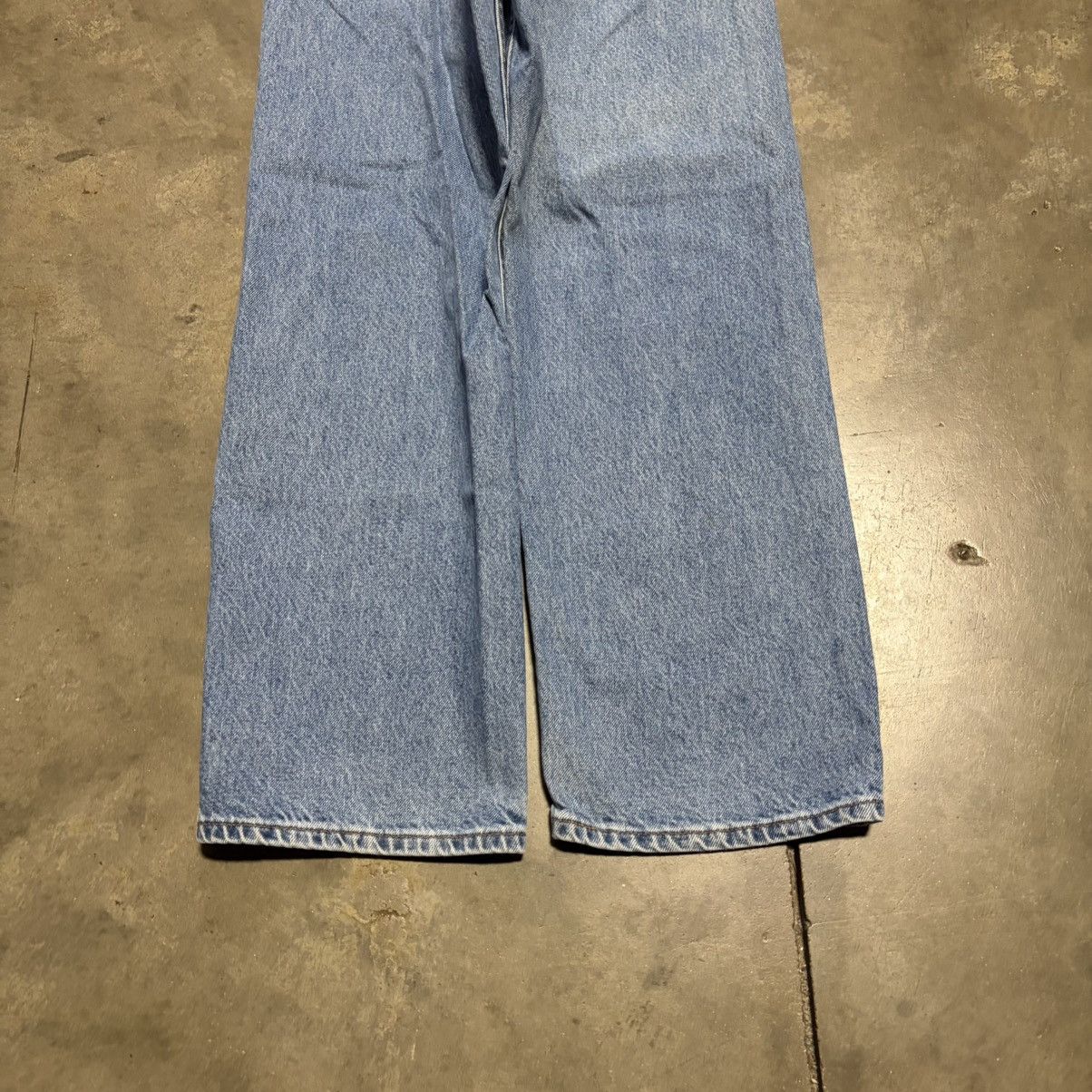 Levi's Vintage Levis 565 Orange Tag Wide Leg Baggy Denim Jeans 90s Size US 29 - 7 Thumbnail