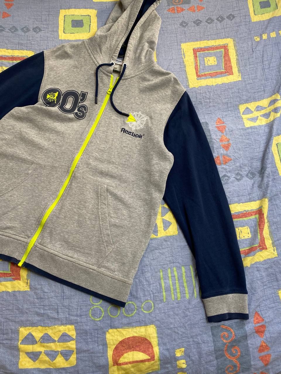 Reebok Vintage y2k reebok hoodie Size US L / EU 52-54 / 3 - 3 Thumbnail