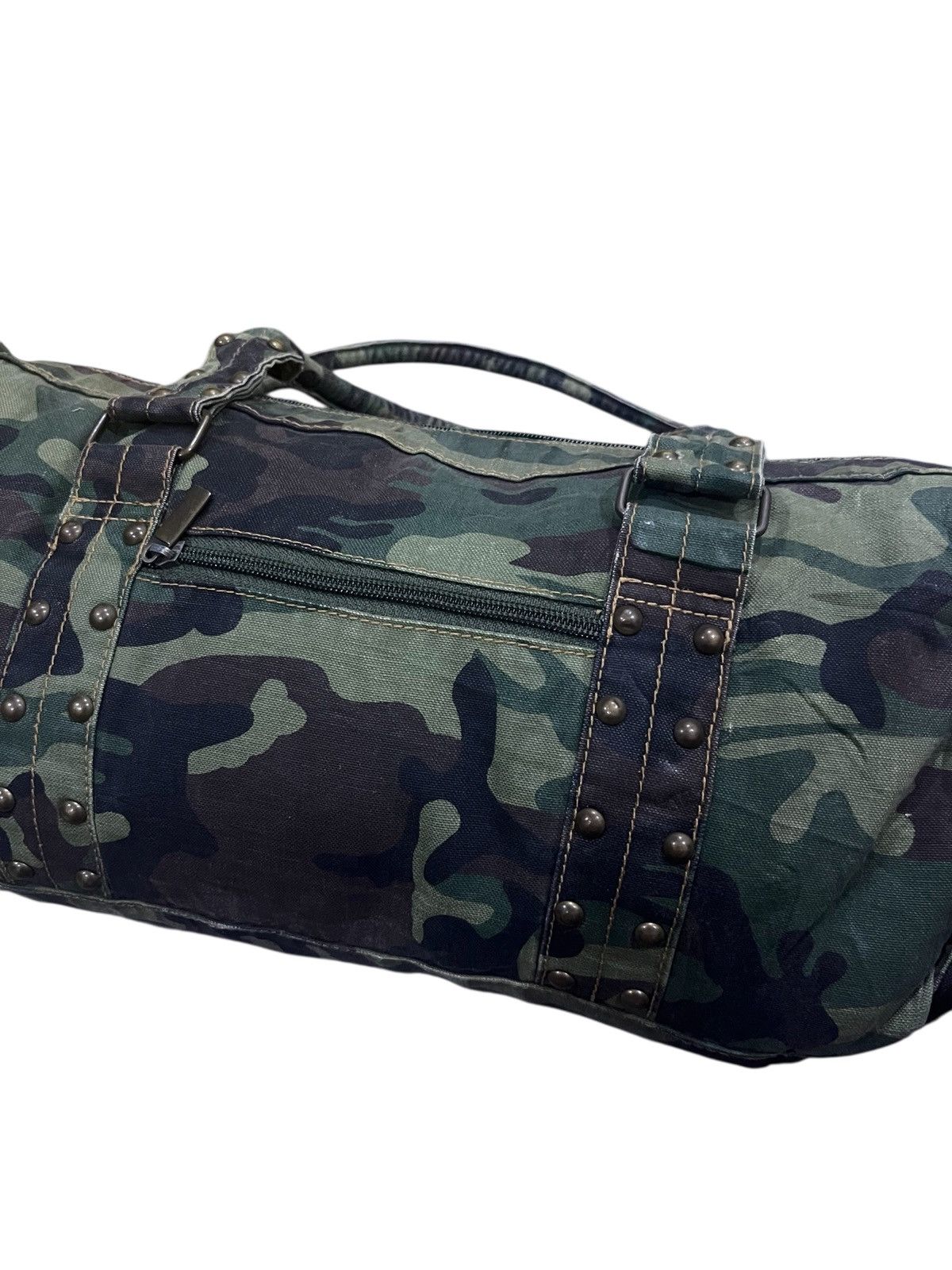 Japanese Brand vintage handle bag camo flag Size ONE SIZE - 11 Thumbnail
