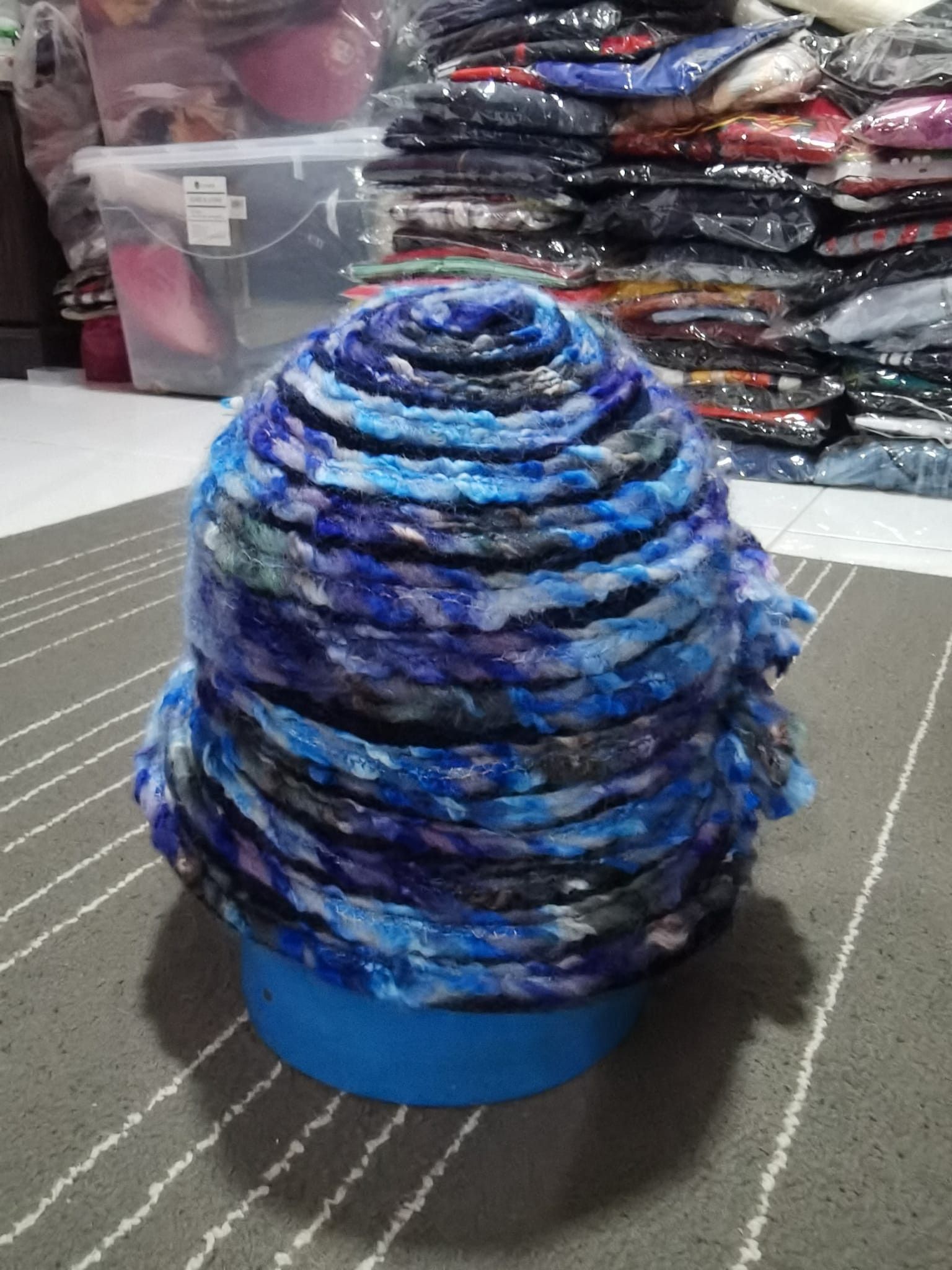 Other Santa Marea Italy blue bucket hat 56 cm Size ONE SIZE - 5 Thumbnail
