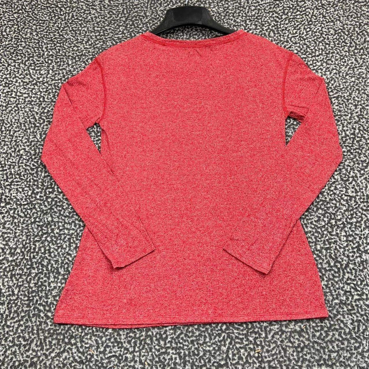 Adidas Chicago Bulls Shirt Women Red Long Sleeve Round Neck S Size S / US 4 / IT 40 - 2 Thumbnail