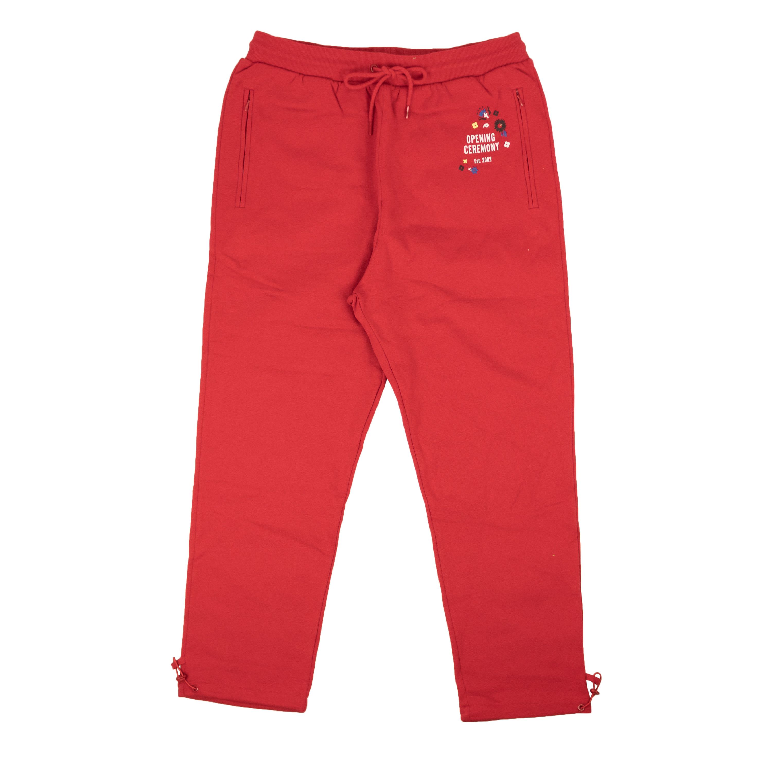 Image of Opening Ceremony Red Unisex Sweatpant Size Xl, Men's