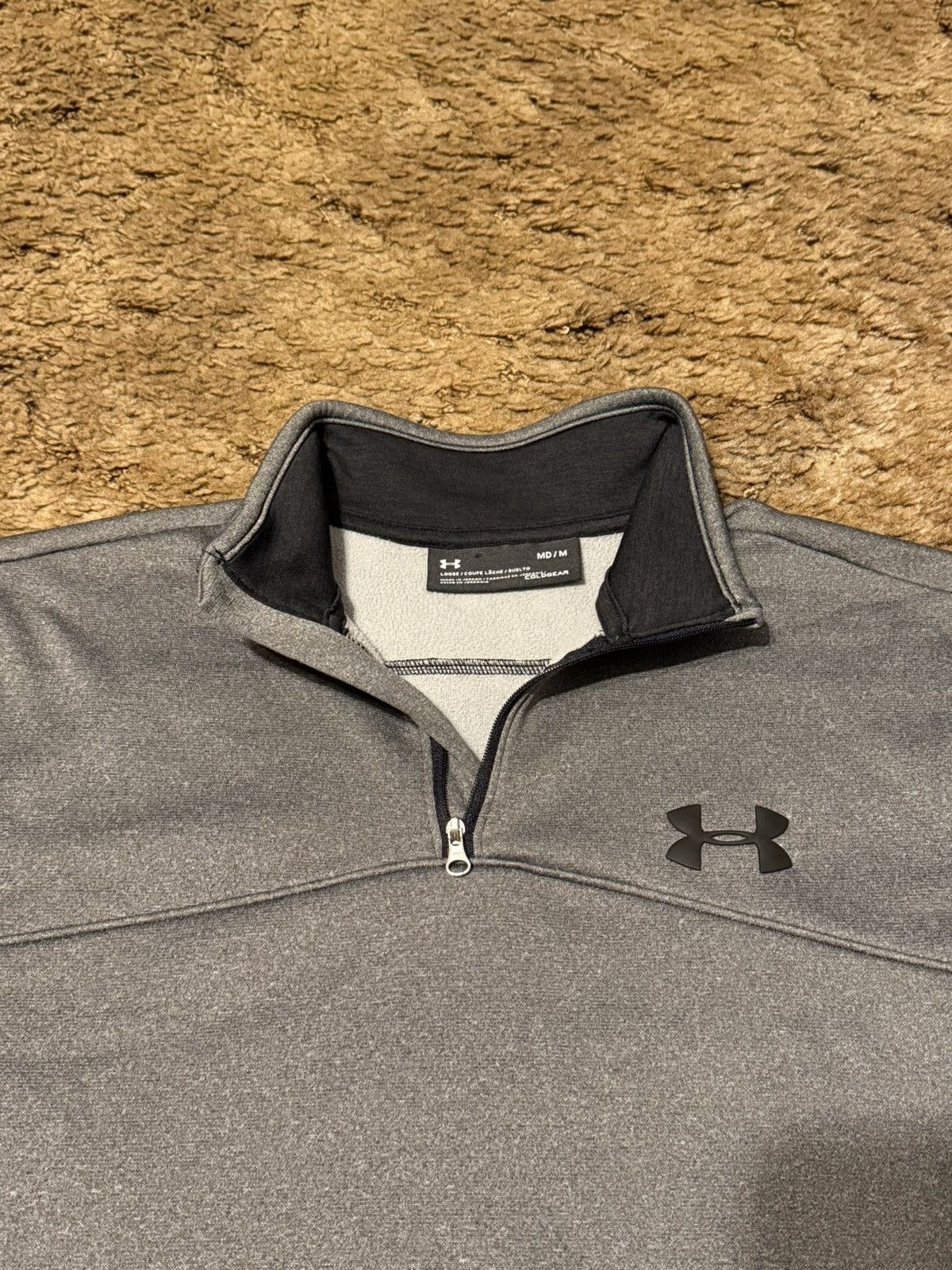Under Armour Under Armor Coldgear Quarter Zip Sweatshirt Medium Size US M / EU 48-50 / 2 - 4 Thumbnail