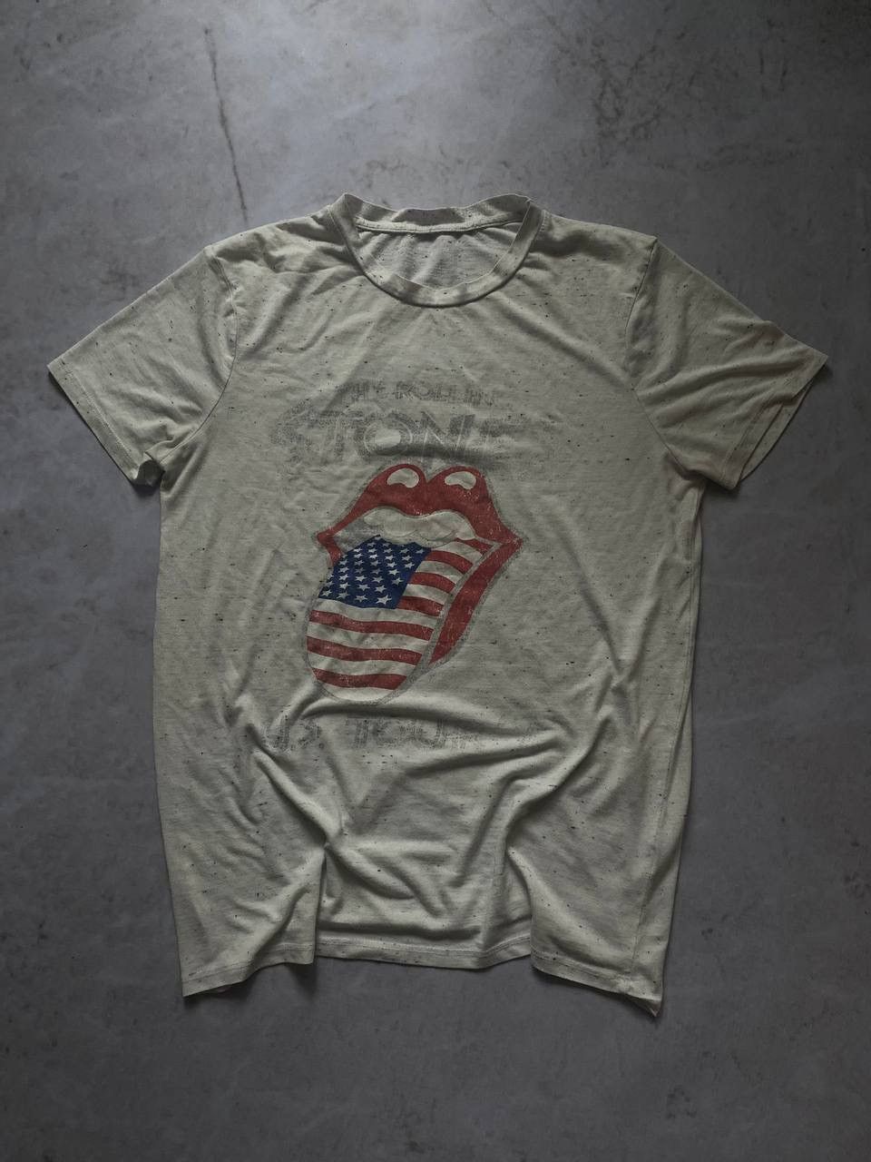Band Tees × The Rolling Stones × Vintage Vintage The Rolling Stones US Tour Band Tee Y2k Rock T Shirt Size US M / EU 48-50 / 2 - 1 Thumbnail
