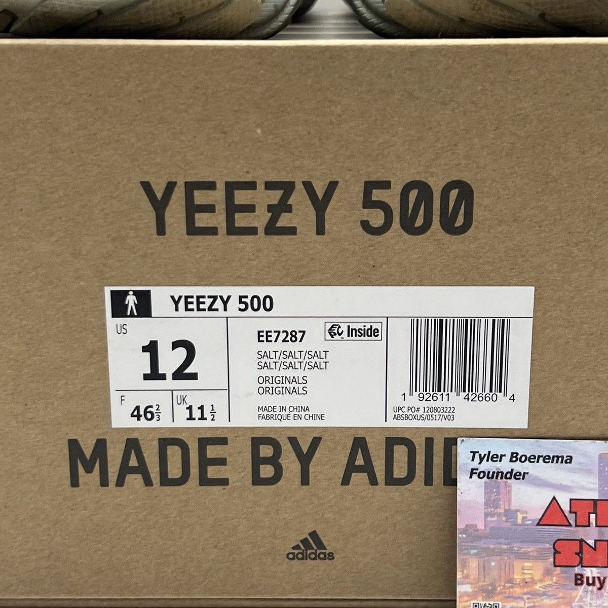 Adidas Yeezy 500 salt Size US 12 / EU 45 - 6 Thumbnail