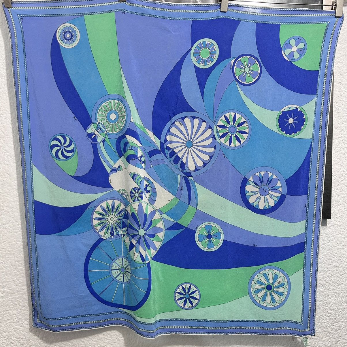 EMILIO PUCCI PSYCHEDELIC SILK SCARVES VINTAGE 80’s