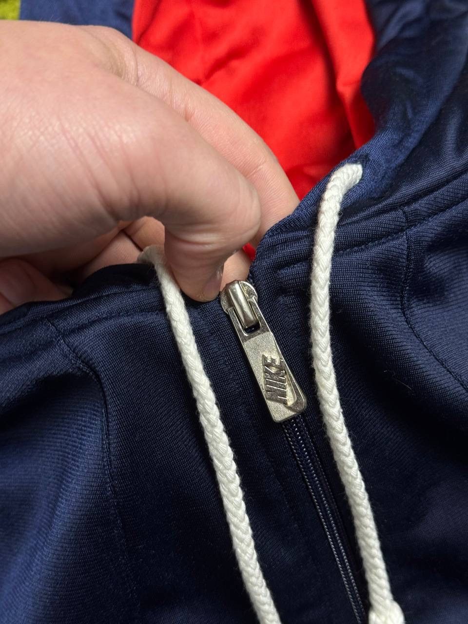 Nike × Vintage Distressed 80s Nike track Jacket Vintage Swoosh Size US M / EU 48-50 / 2 - 7 Thumbnail