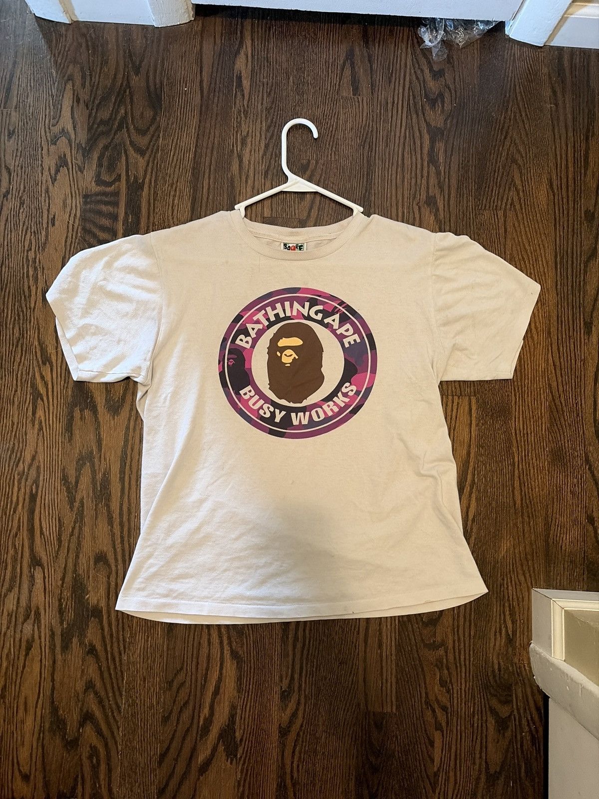 Bape Bape Busy Works T shirt(Old Version) Size US M / EU 48-50 / 2 - 1 Thumbnail