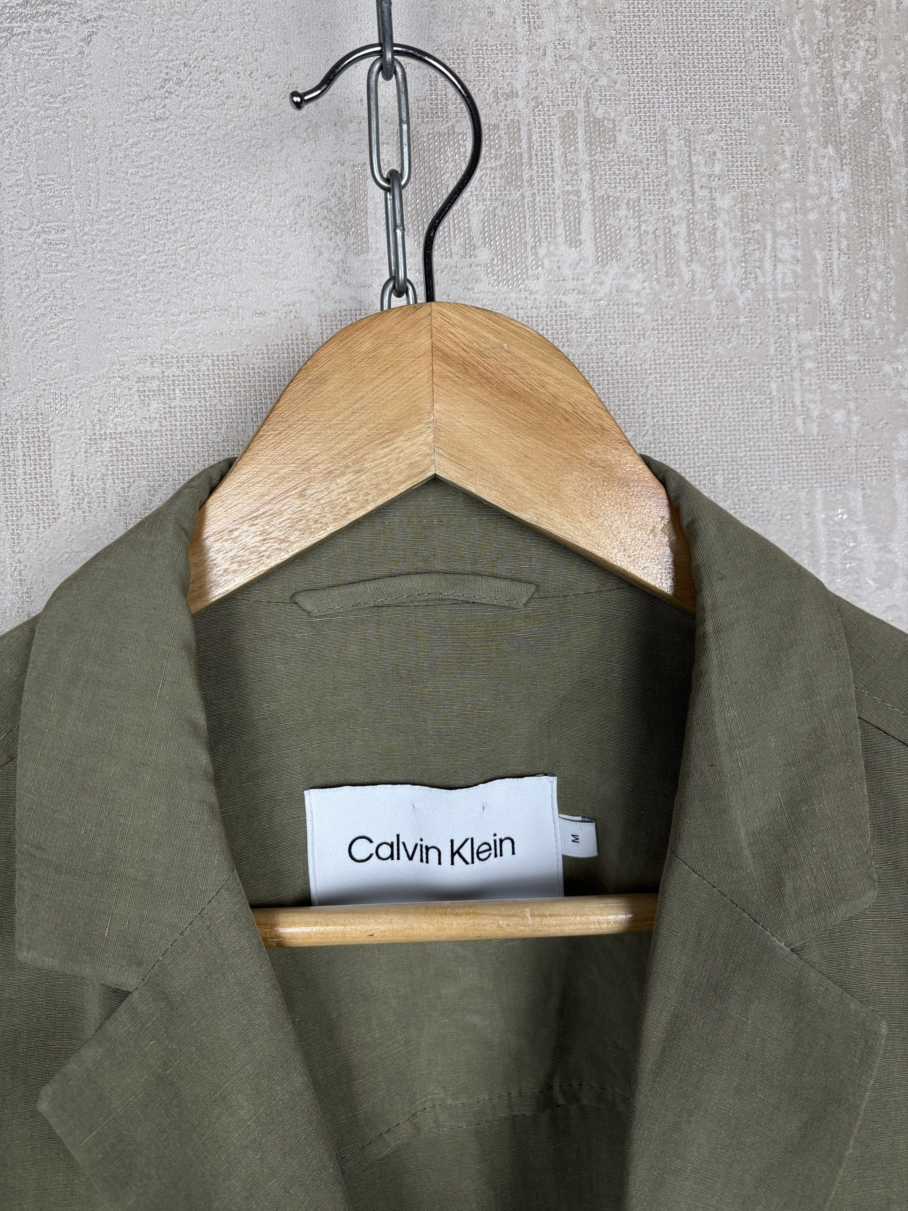 Calvin Klein Calvin Klein fabric Mario Bellucci Blazer Lyocell Linen Size US M / EU 48-50 / 2 - 4 Thumbnail
