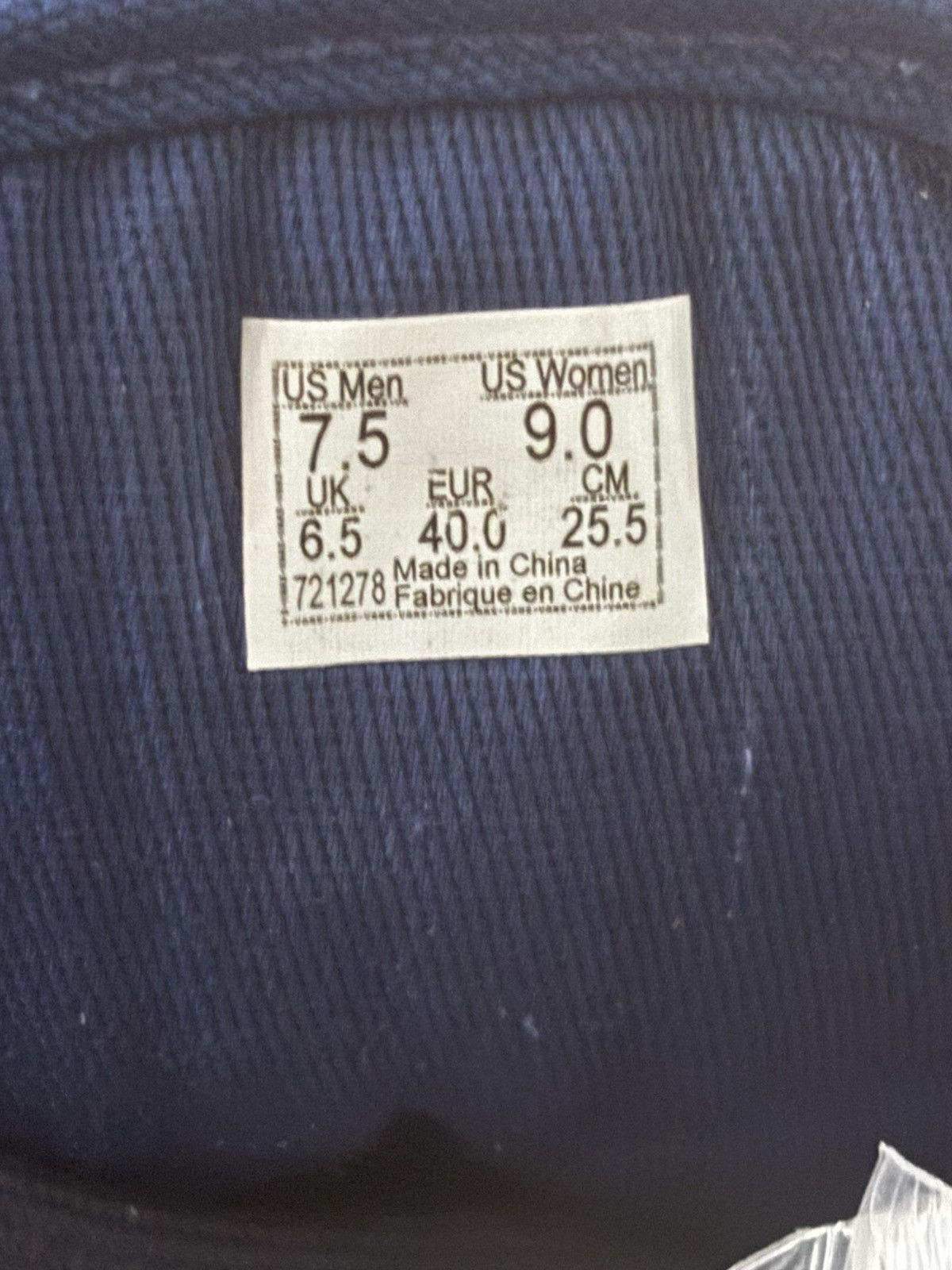 Vans Notre x Vans OG Style 36 LX ‘Blue’ Size US 7.5 / EU 40-41 - 6 Thumbnail