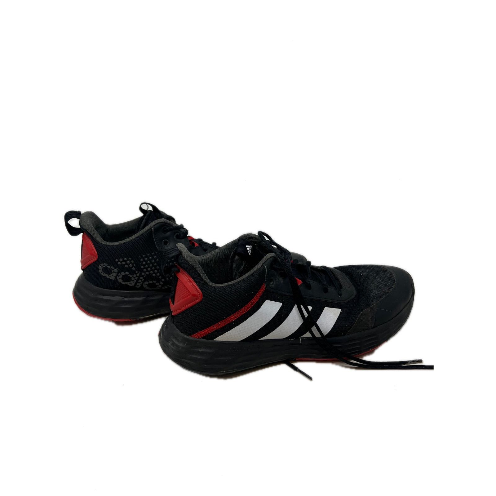 Adidas adidas Ownthegame Core Black Cloud White Carbon Mens 12 Size US 12 / EU 45 - 3 Thumbnail