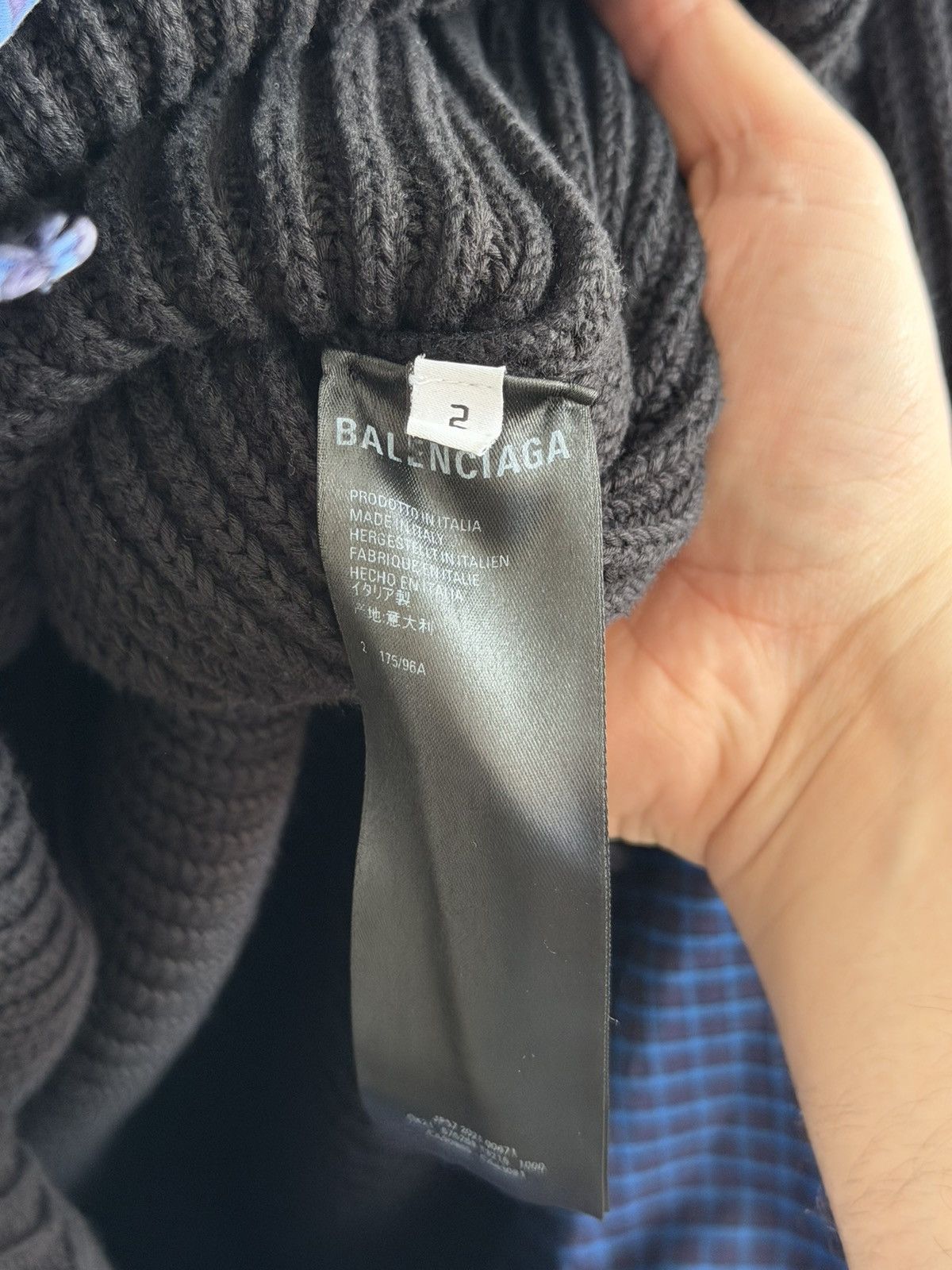 Balenciaga *RARE* BALENCIAGA DEMNA KNITTED CREWNECK MAILLE LAYER SHIRT Size US M / EU 48-50 / 2 - 4 Thumbnail