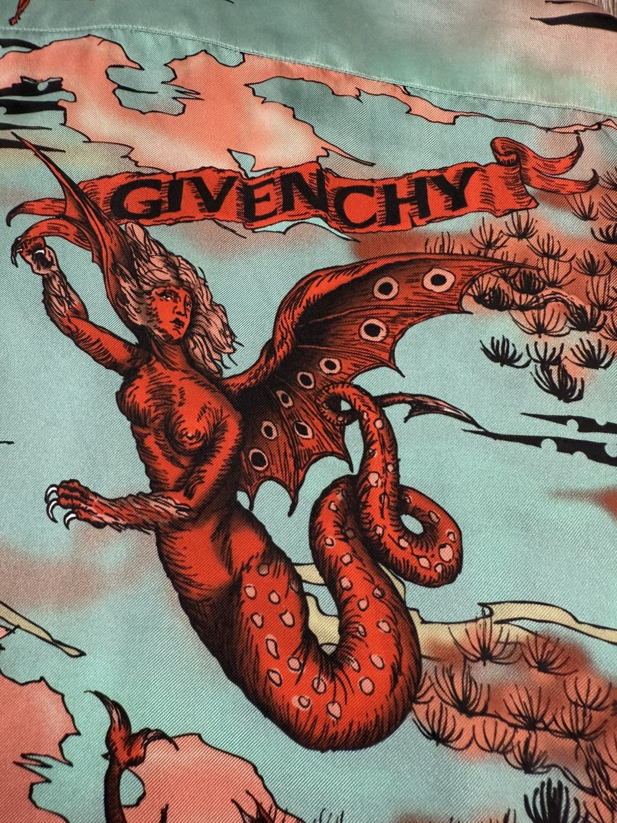 Givenchy Givenchy Japanese Print Silk Shirt Size US M / EU 48-50 / 2 - 3 Thumbnail