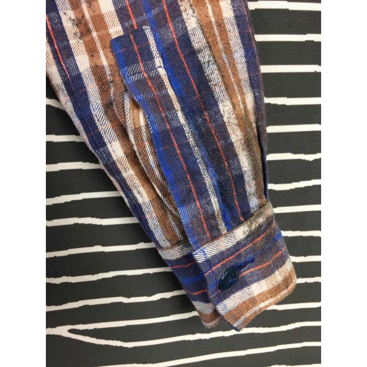 Flannel × Japanese Brand × NANO universe Nano Universe Grunge Aesthetic Plaid Flannel Shirt Size US M / EU 48-50 / 2 - 9 Thumbnail