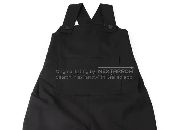 Comme des Garcons Comme des Garcons size M Black Retro Design Overalls Size 23" - 4 Thumbnail