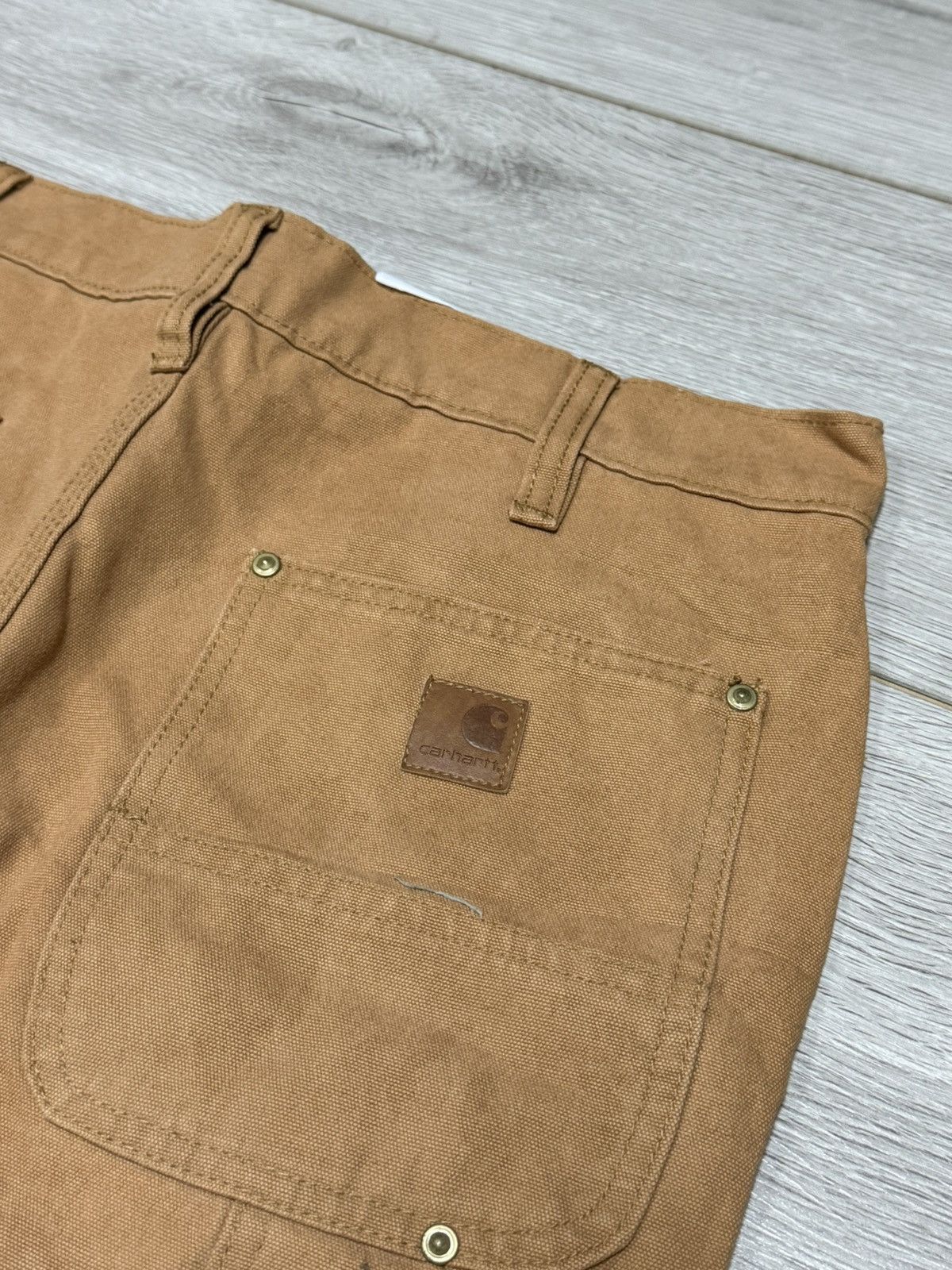 Carhartt Carhartt double knee vintage canvas carpenter pants Size US 34 / EU 50 - 4 Thumbnail