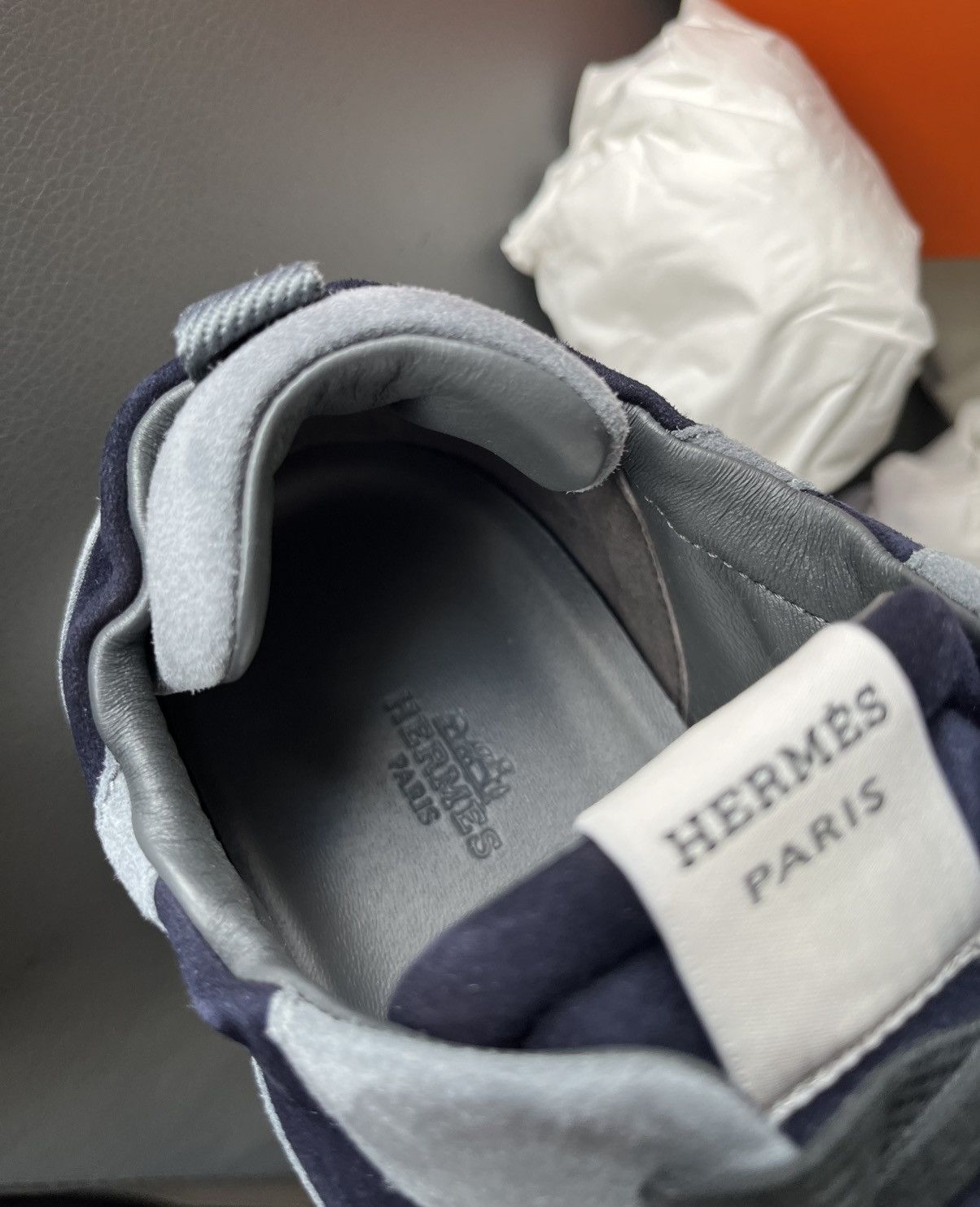 Hermes Runway Hermes Jet Sneaker Brand New Full Set Size US 10.5 / EU 43-44 - 16 Thumbnail
