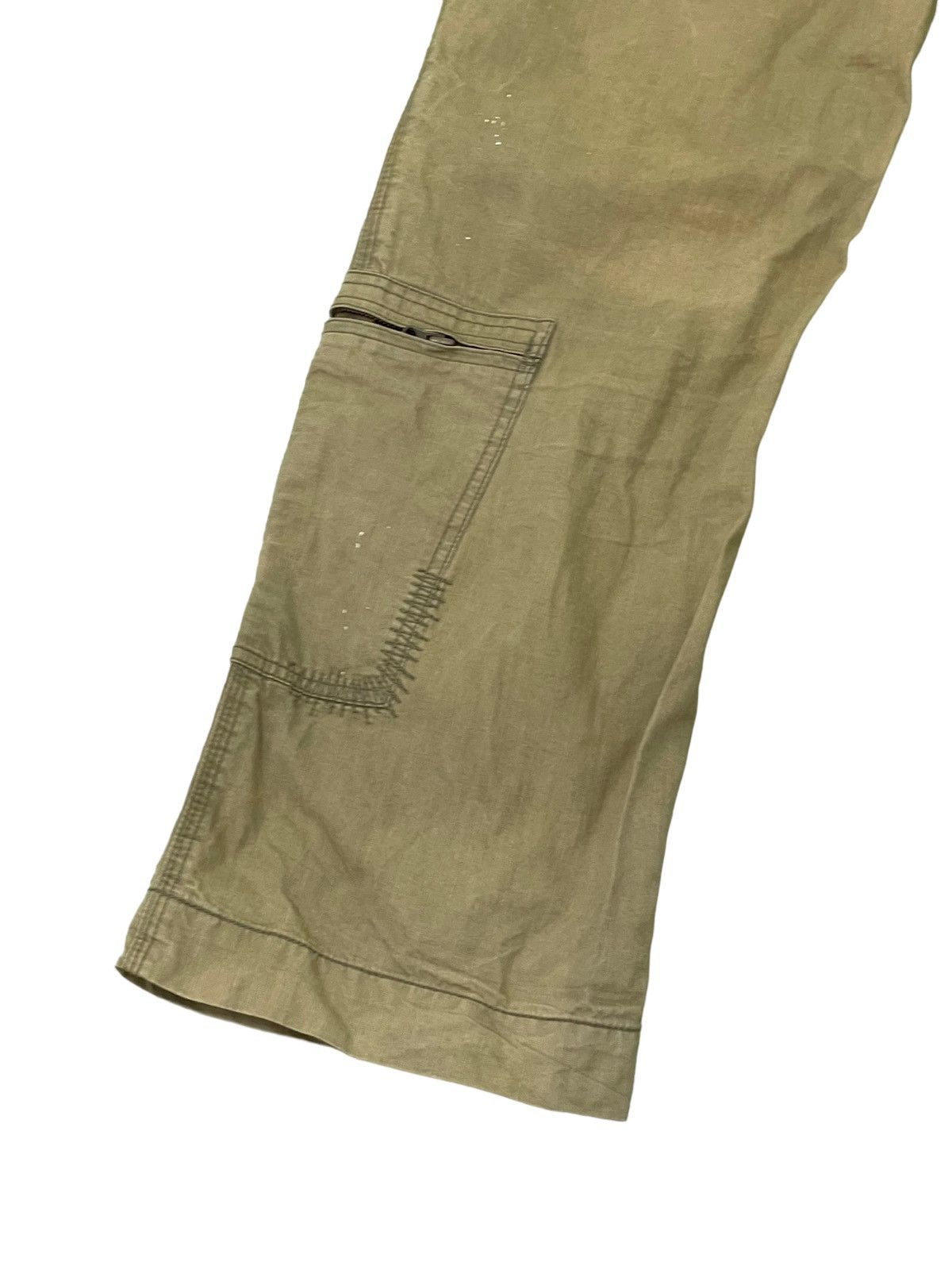 Japanese Brand Loose Cargo 291295 Homme Multi Pockets Boro 6🟦7 Size US 34 / EU 50 - 14 Thumbnail
